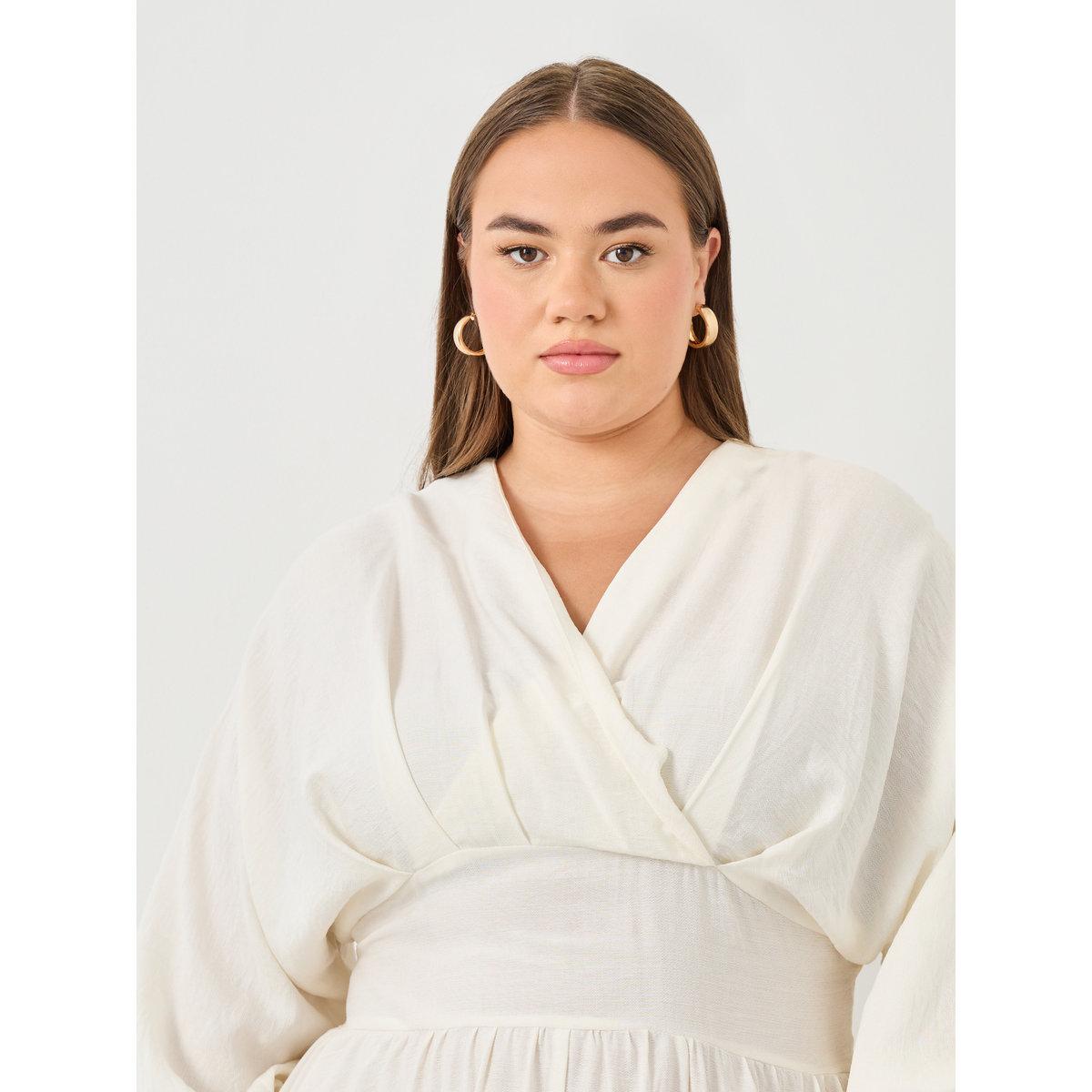 فستان طويل بمقاس كبير بتفاصيل ربطة-women-clothing-dresses-image-4