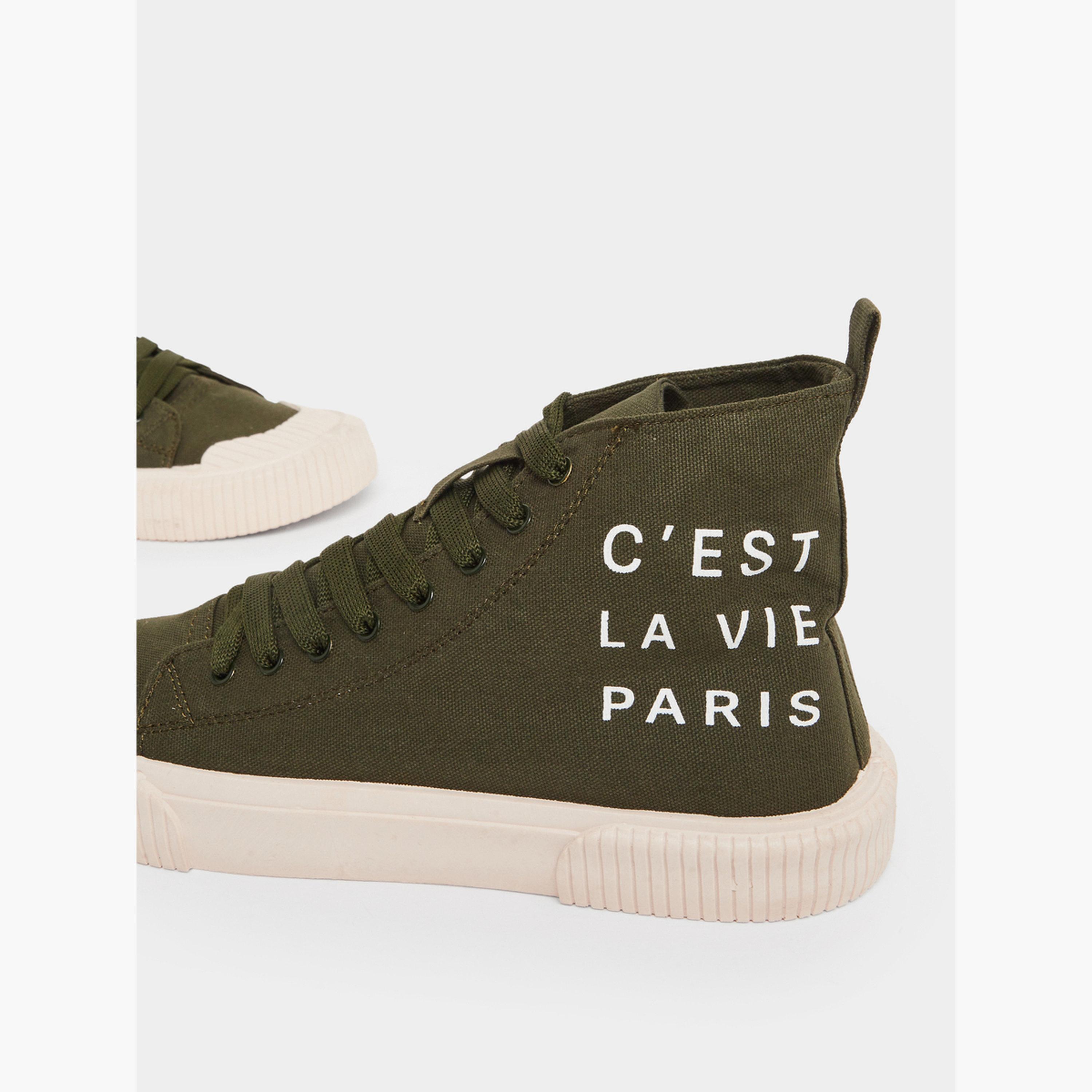 حذاء سنيكرز كانفاس برقبة عالية-men-shoes-sneakers-image-4