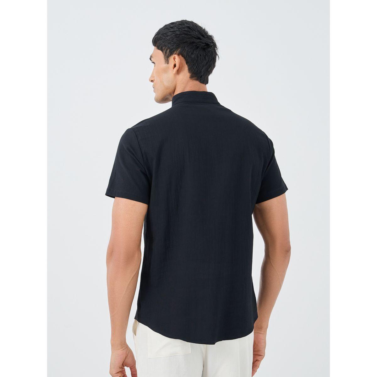 Styli Graphic Print Buttoned Short Sleeve Shirt-men-clothing-shirts-image-4