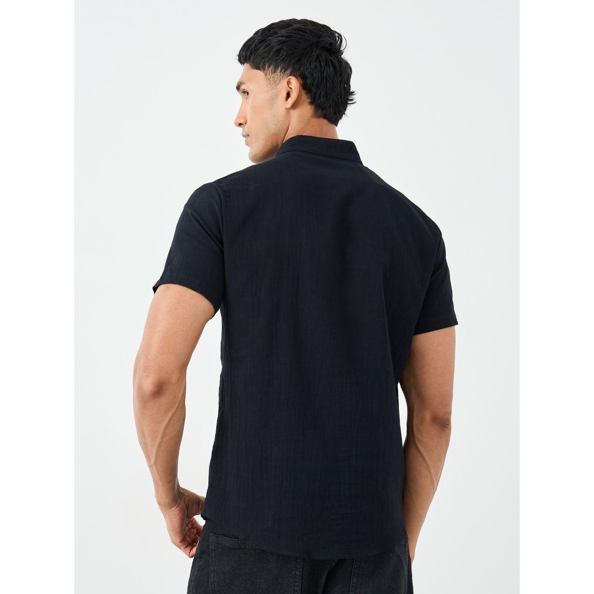 قميص بطبعة جرافيك وأزرار-men-clothing-shirts-image-5