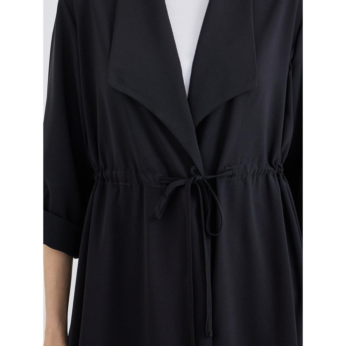 Styli Solid Front Button Up&Roll Sleeve Detail Kmino-women-clothing-shirtsandblouses-shirts-image-4