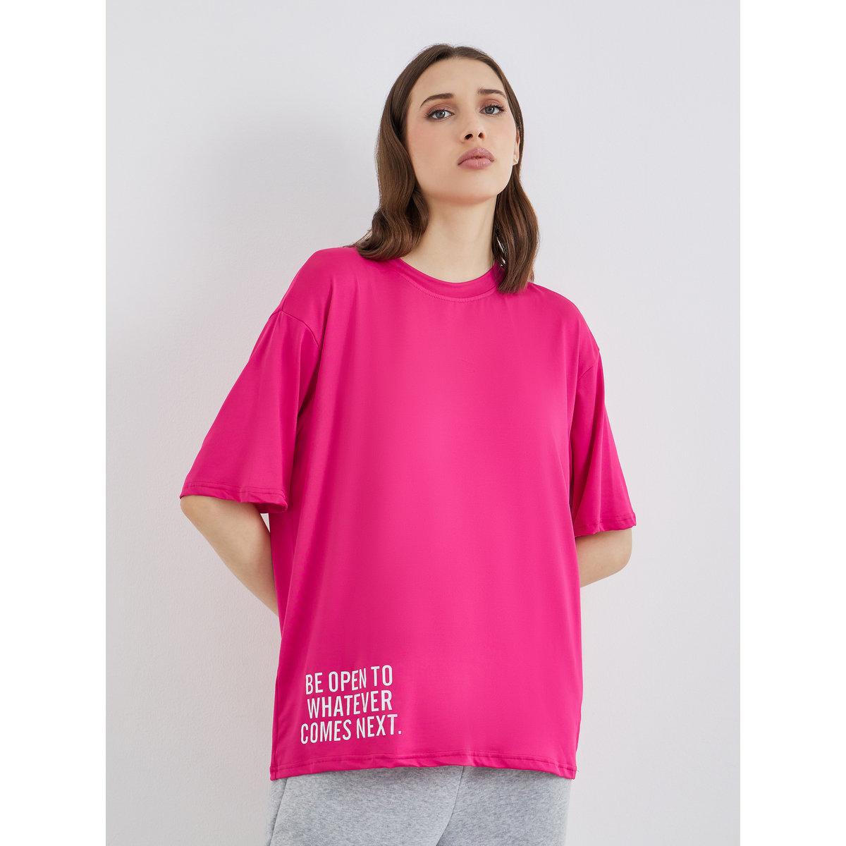 Styli Slogan Print Oversized T-Shirt-women-clothing-tshirts-image-1