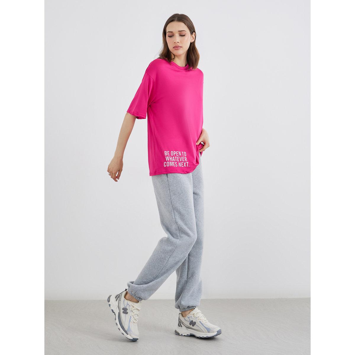 Styli Slogan Print Oversized T-Shirt-women-clothing-tshirts-image-2
