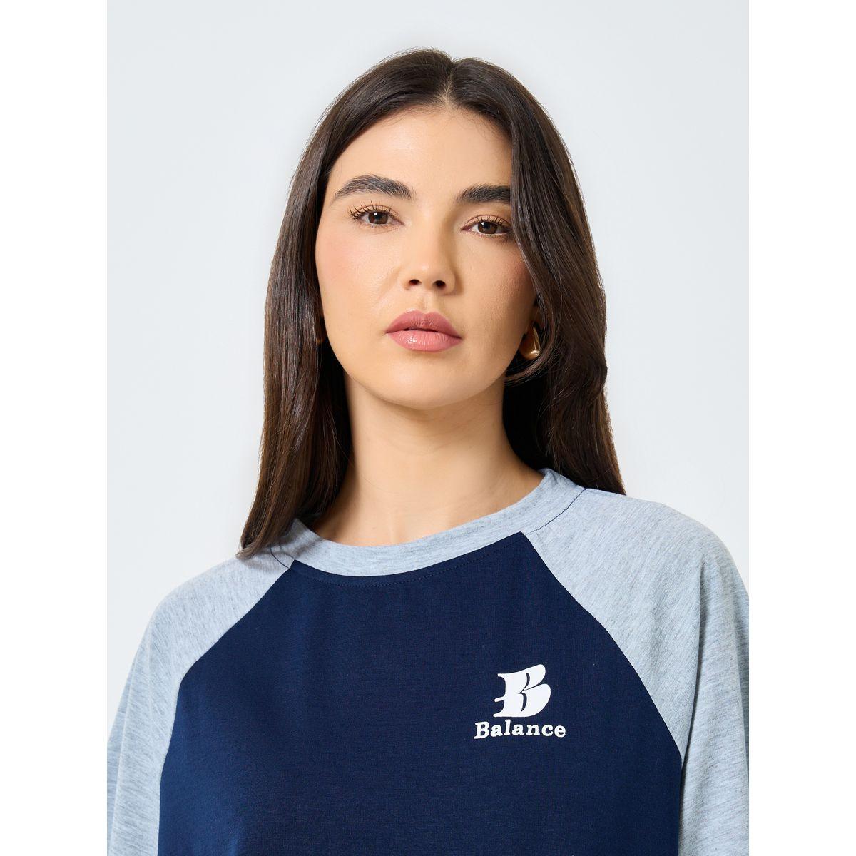 Styli Slogan Print Raglan Sleeve Oversized T-Shirt-women-clothing-tshirts-image-3