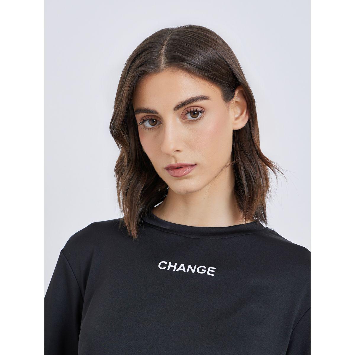 Styli Slogan Print Regular Fit T-Shirt-women-clothing-tshirts-image-3