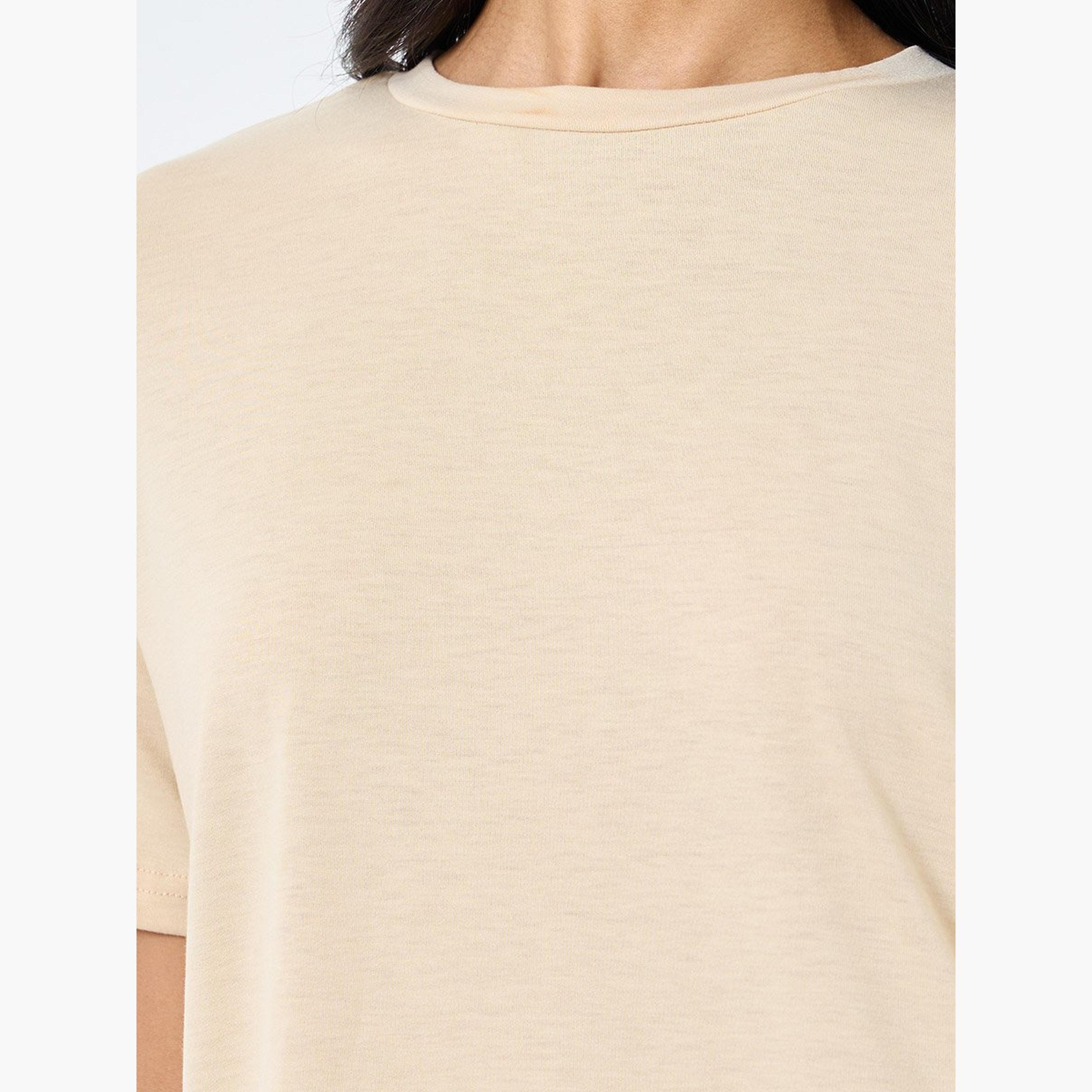 Take Two Back Slogan Print Oversized T-Shirt-women-clothing-tshirts-image-4