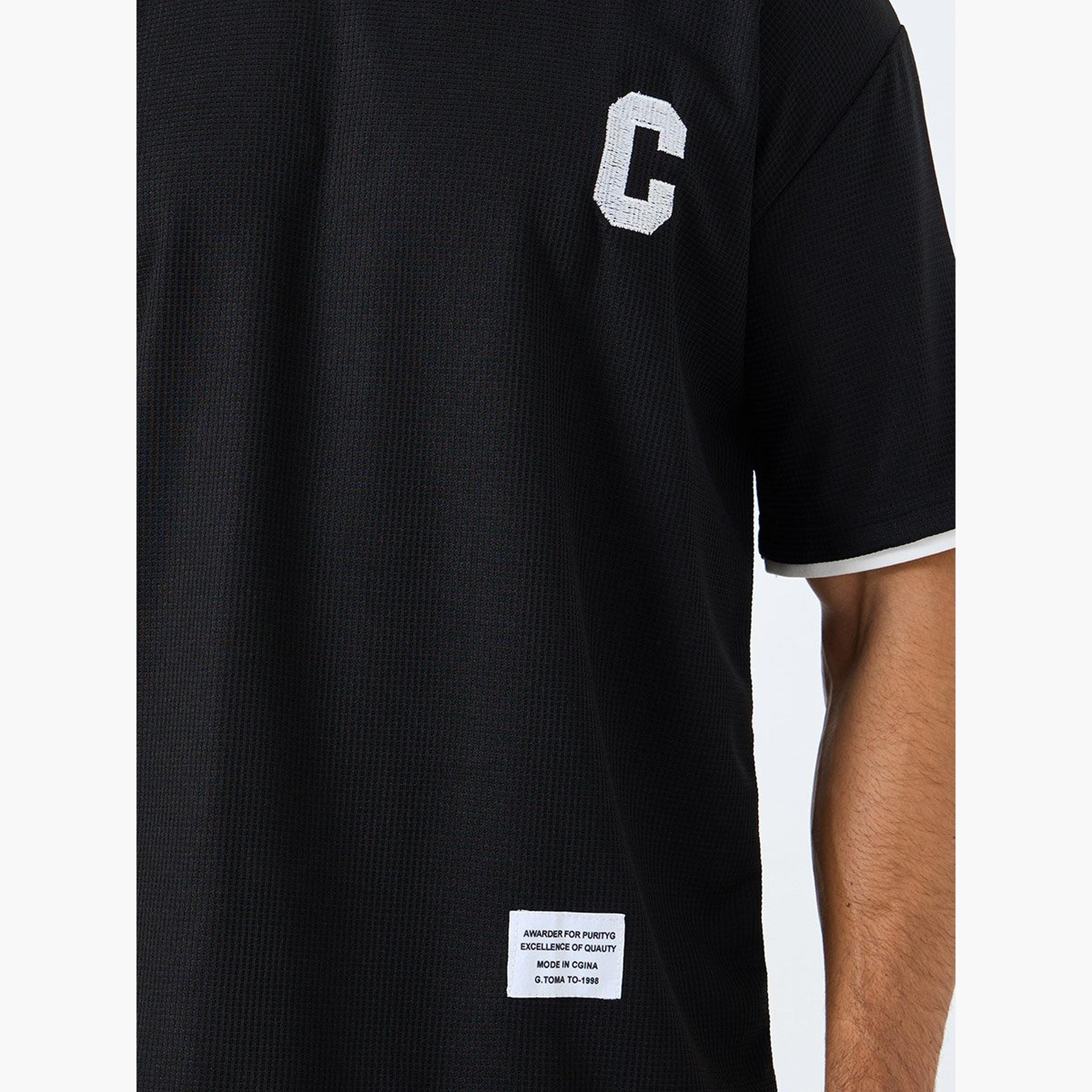 Styli Men Oversized Short Sleeve T-Shirt and Shorts Co-Ords-men-clothing-coordsets-image-3