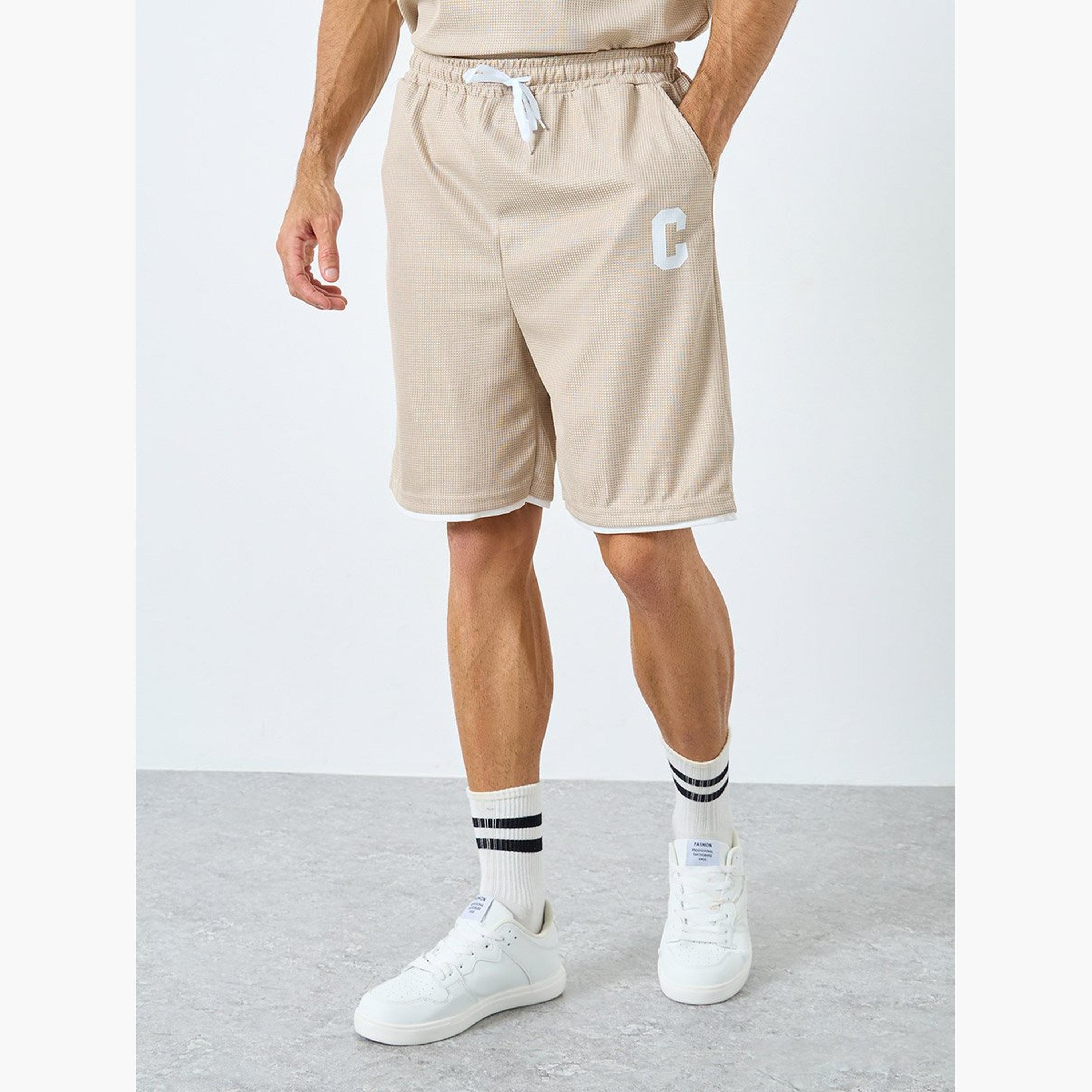 Styli Men Oversized Short Sleeve T-Shirt and Shorts Co-Ords-men-clothing-coordsets-image-5
