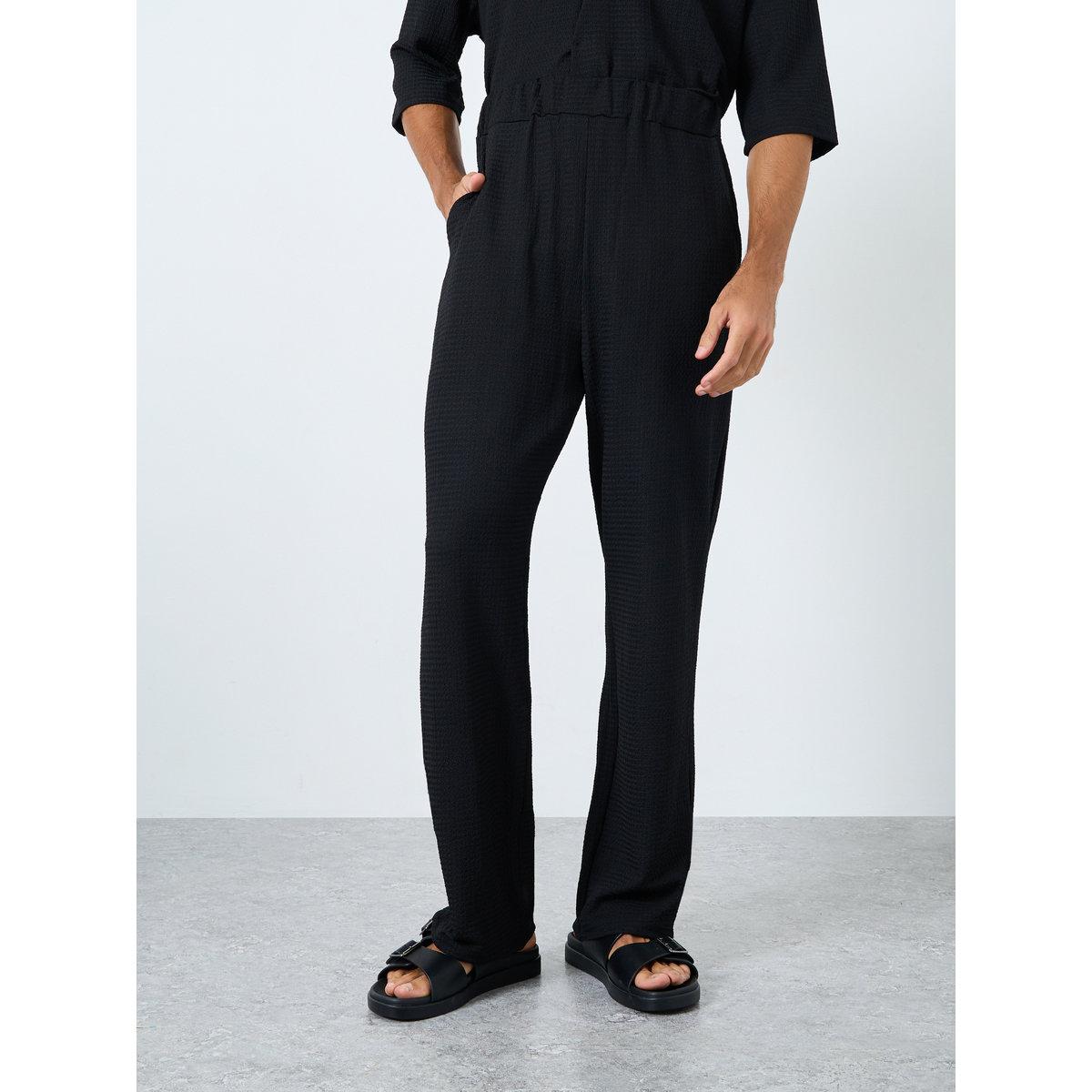 Styli Men Oversized Short Sleeve Shirt and Pants Co-Ords-men-clothing-coordsets-image-5