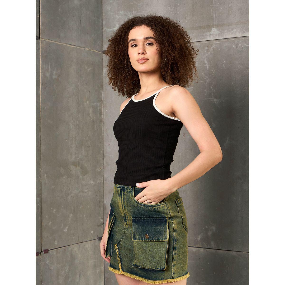 بلوزة بتفاصيل مُضلعة مع حمالات-women-clothing-shirtsandblouses-blouses-image-3