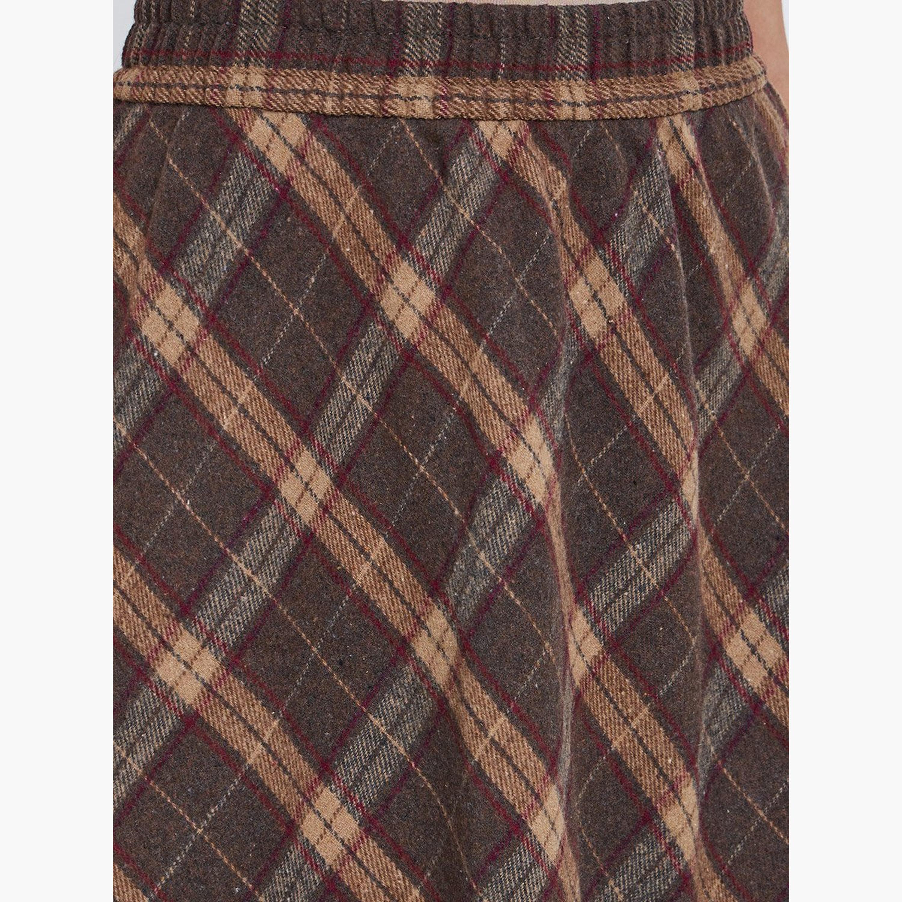 تنورة ميدي بطبعة مربعات-women-clothing-bottoms-skirts-image-3