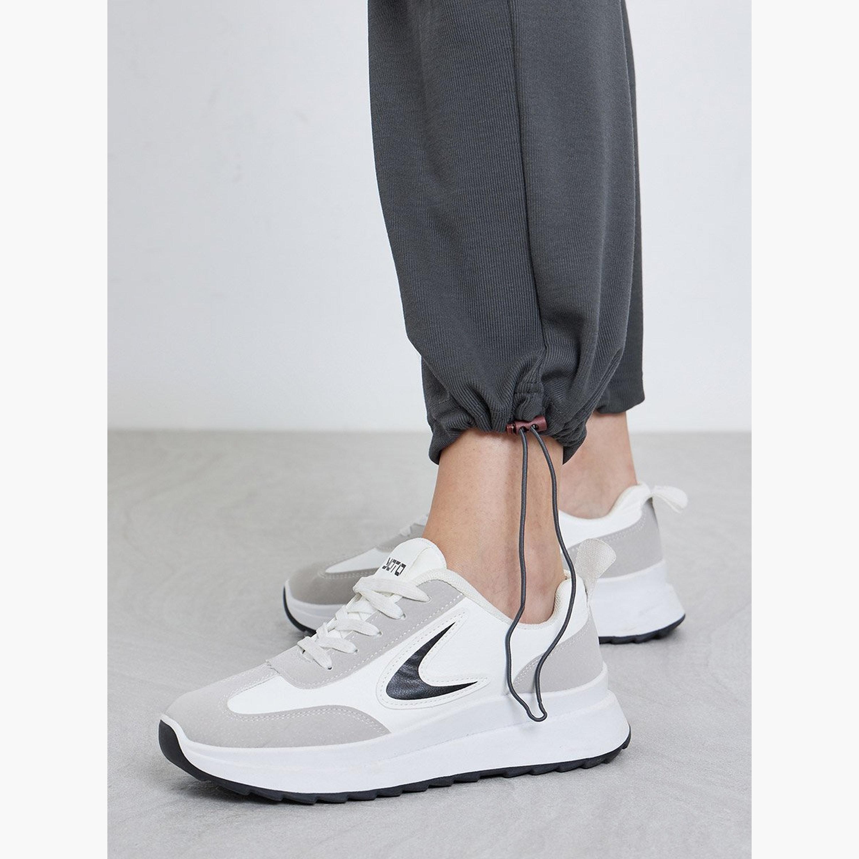 Styli Charcoal Relaxed Fit Joggers-women-clothing-bottoms-joggers-image-3