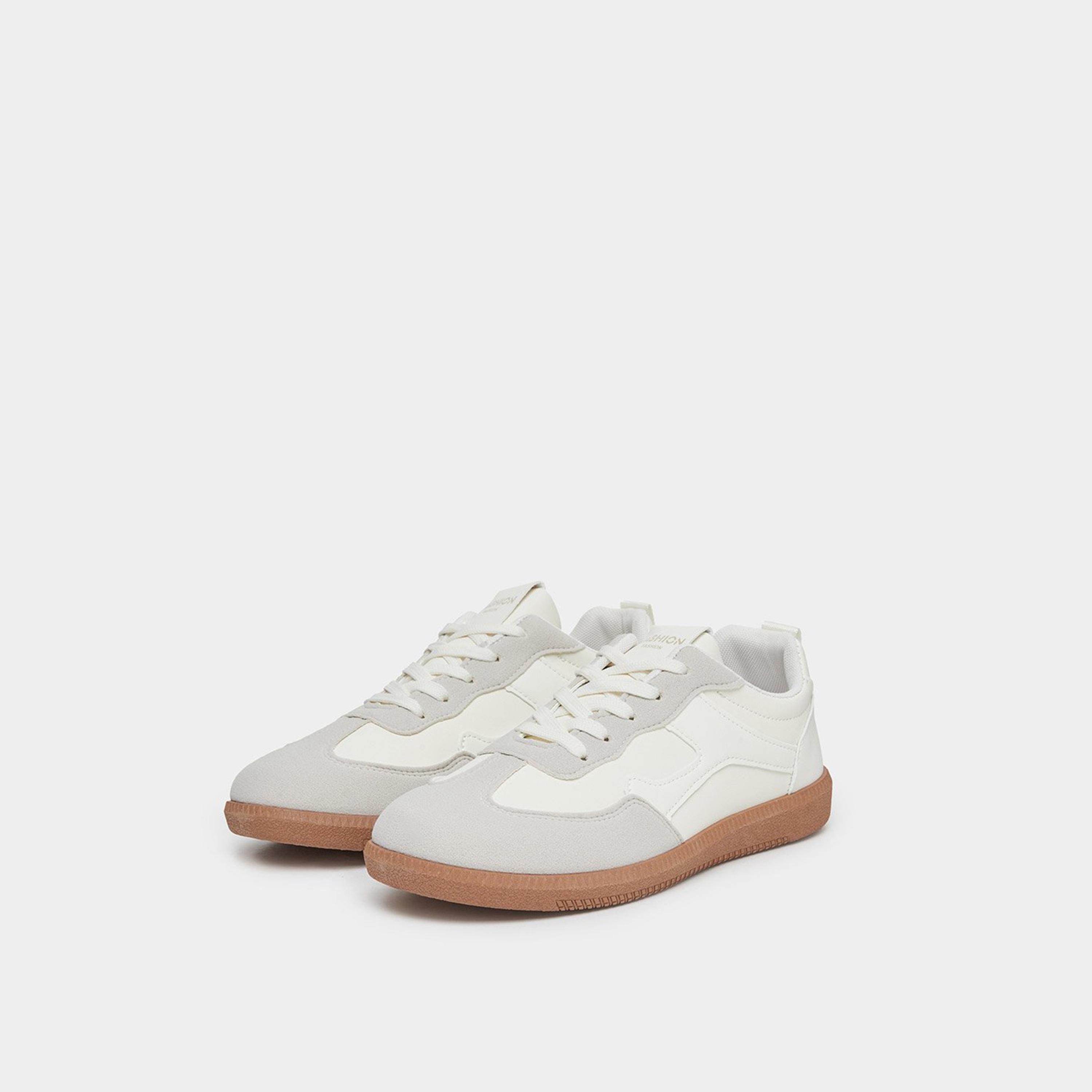 Styli Women Panelled Laced Up Sneakers-women-shoes-sneakers-image-1