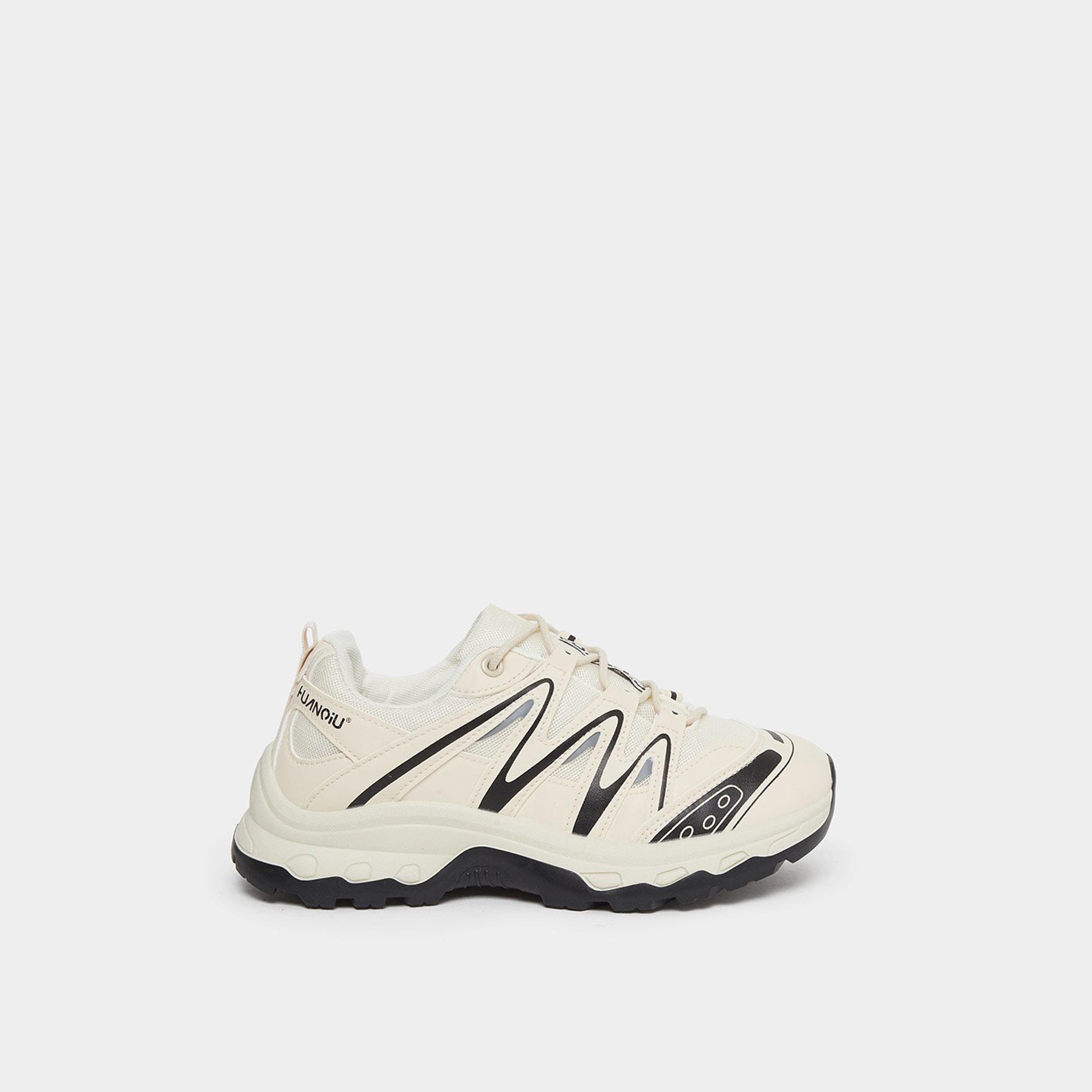 ستايلي - حذاء رياضي بيج سميك برباط-women-shoes-sneakers-image-3