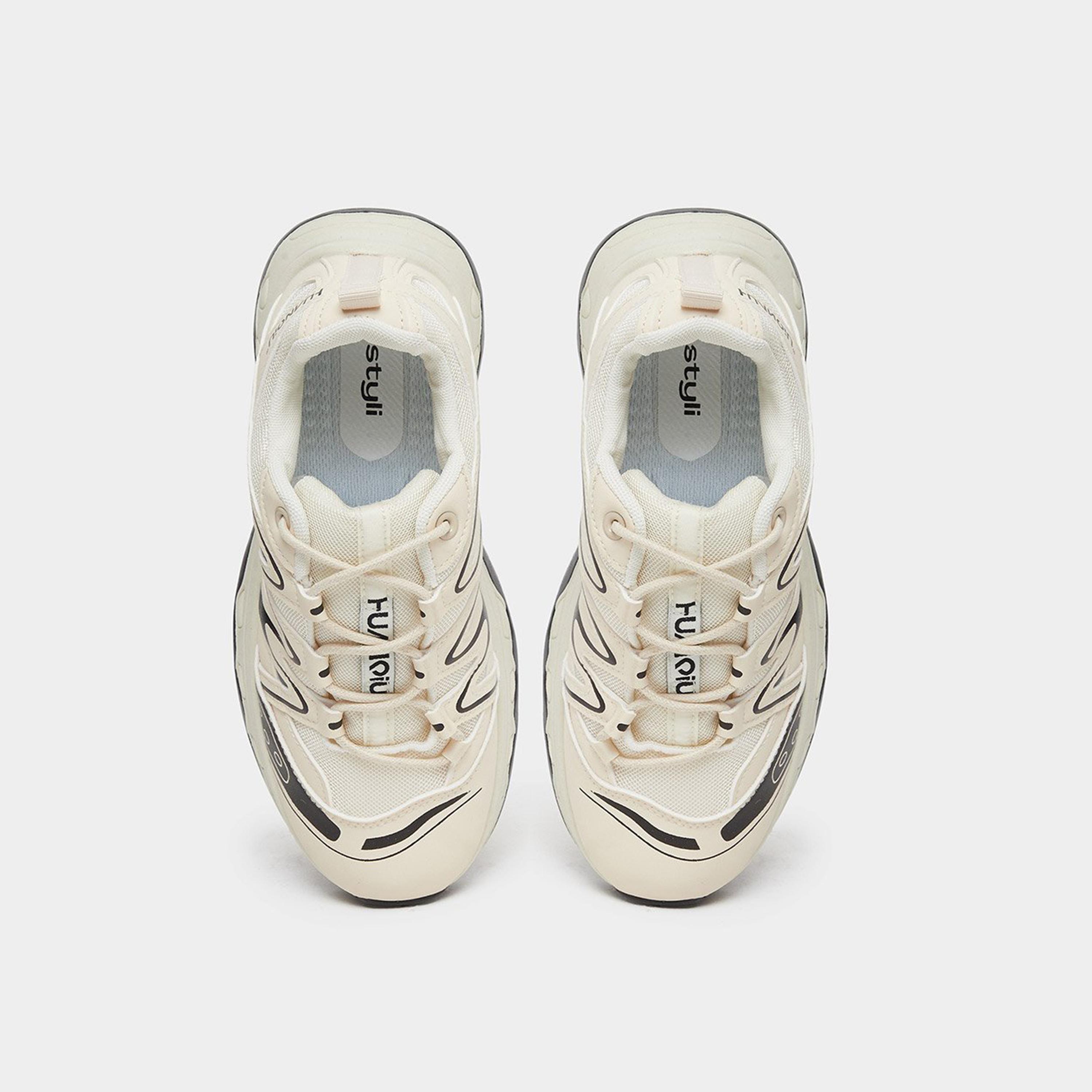 ستايلي - حذاء رياضي بيج سميك برباط-women-shoes-sneakers-image-6