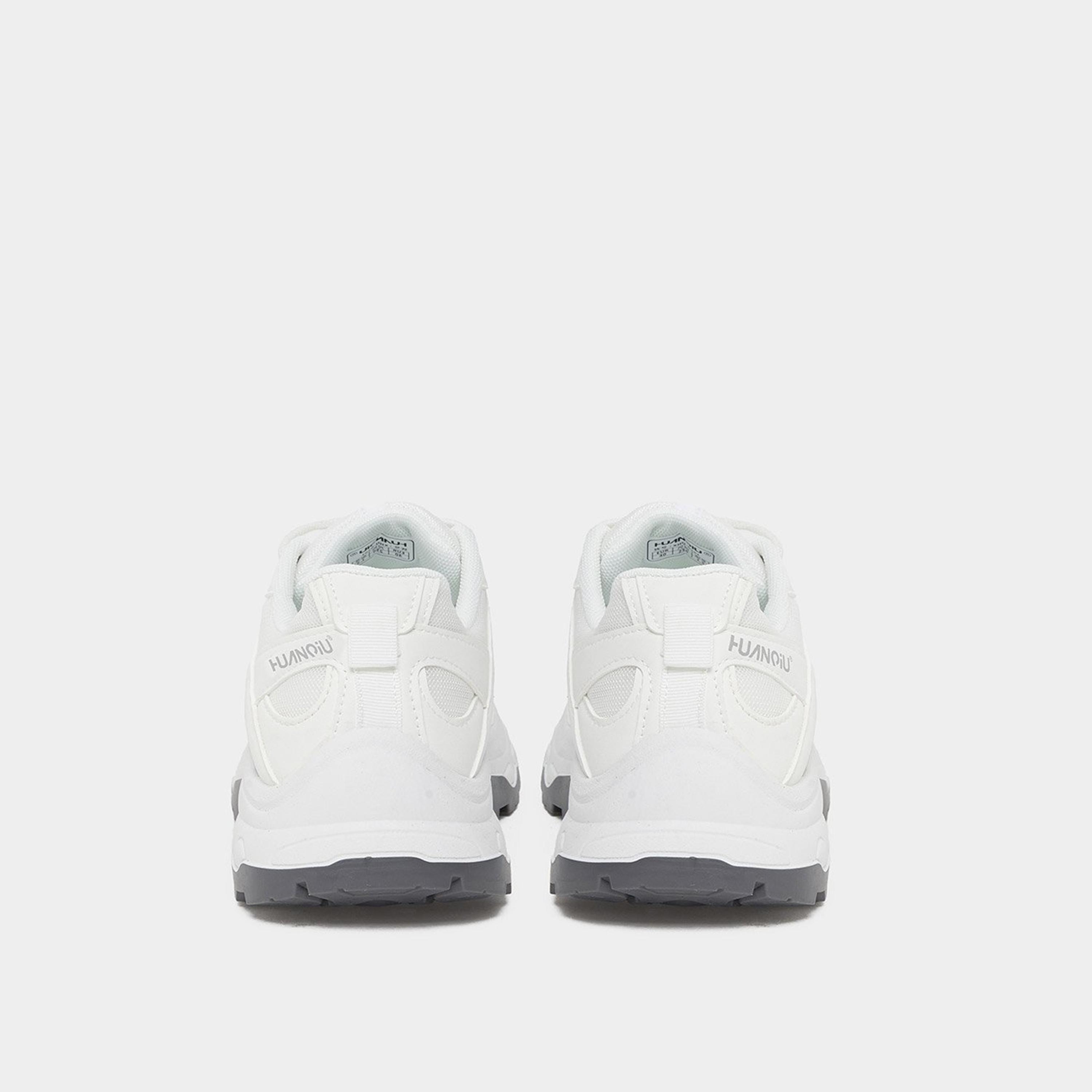 Styli Women White Chunky Lace Up Sneaker-women-shoes-sneakers-image-5