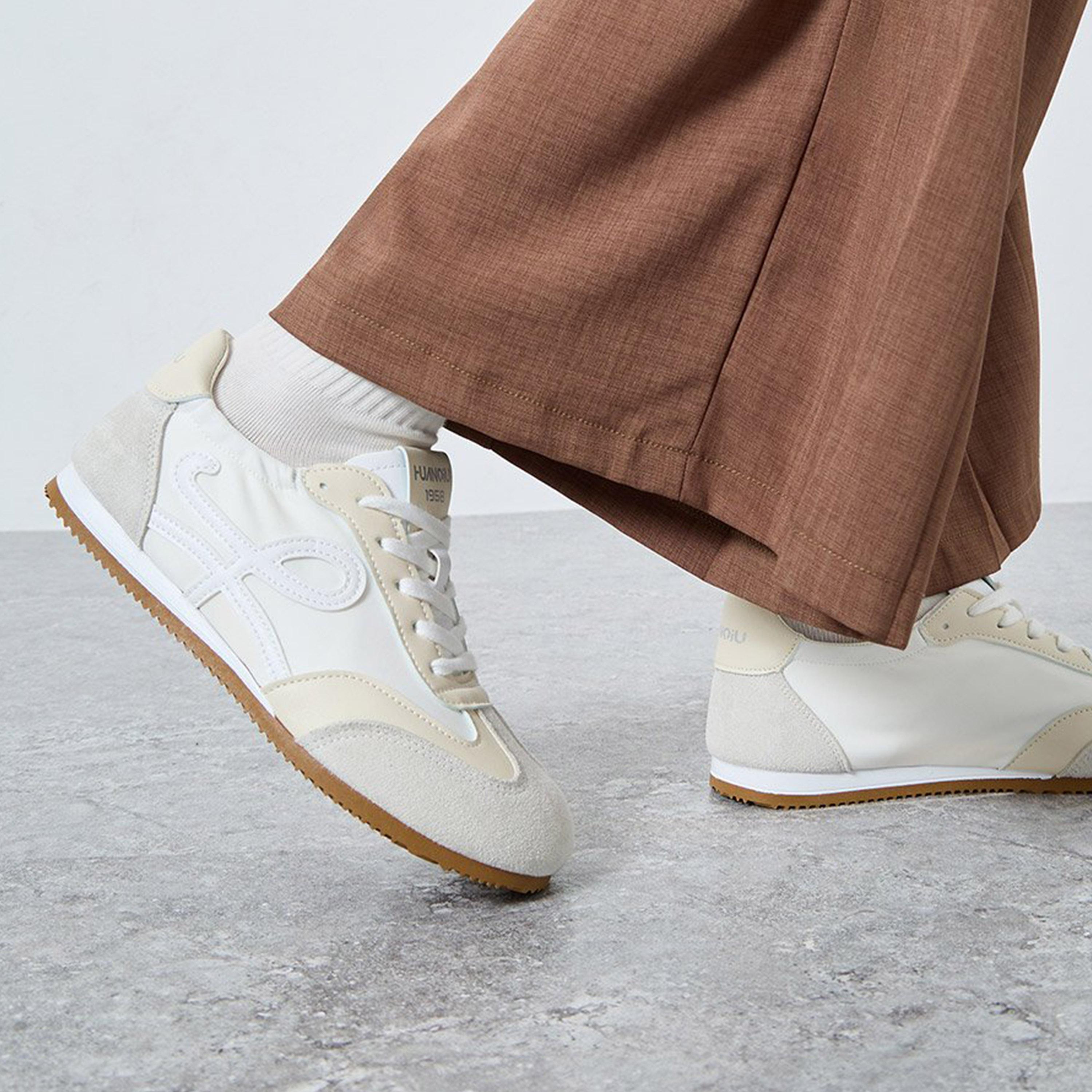 Styli Women Retro Lace Up Sneakers-women-shoes-sneakers-image-2