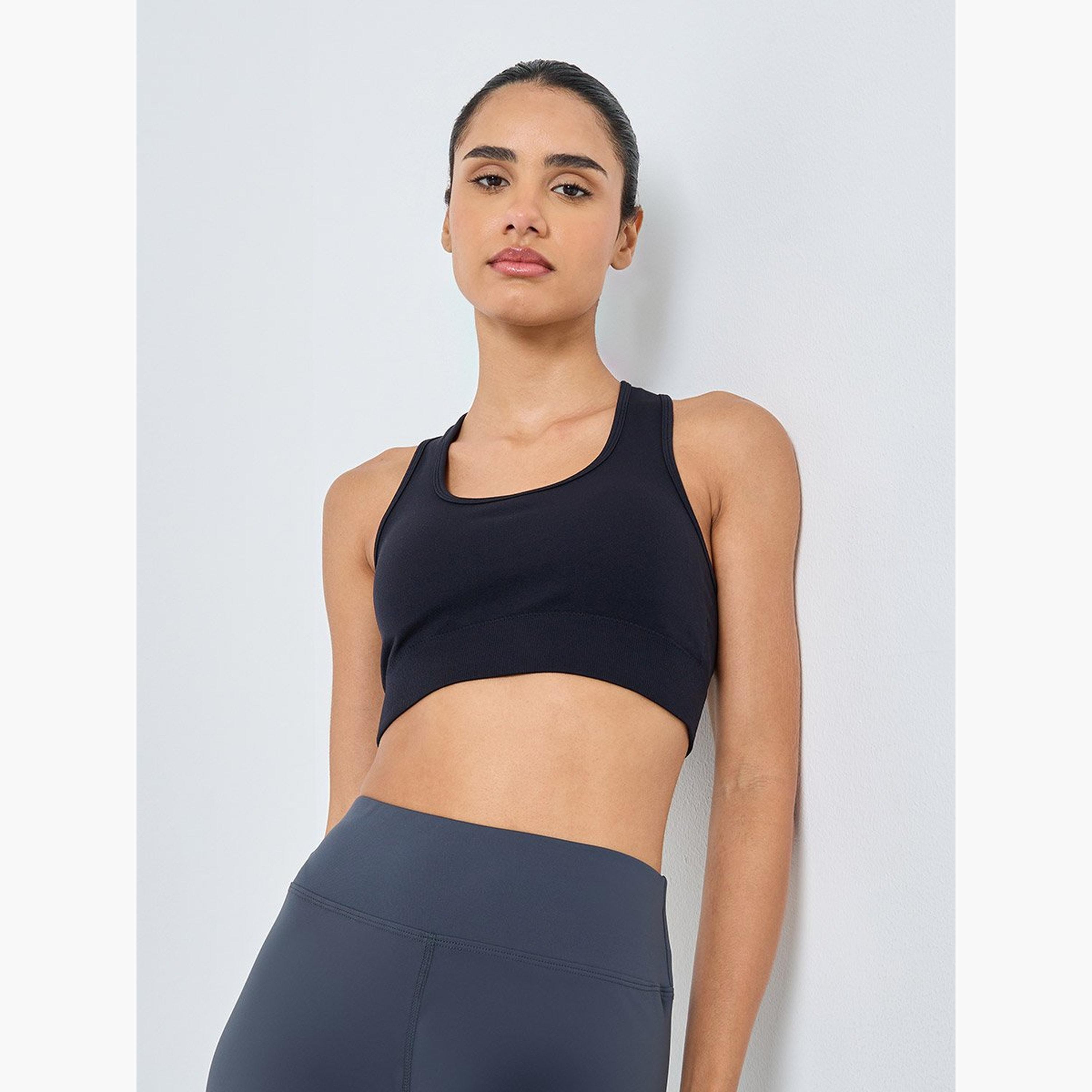 ستايلي - حمالة صدر رياضية متعددة الاستخدامات عالية الدعم ريسر باك-women-clothing-sportswearandactivewear-sportsbras-image-1