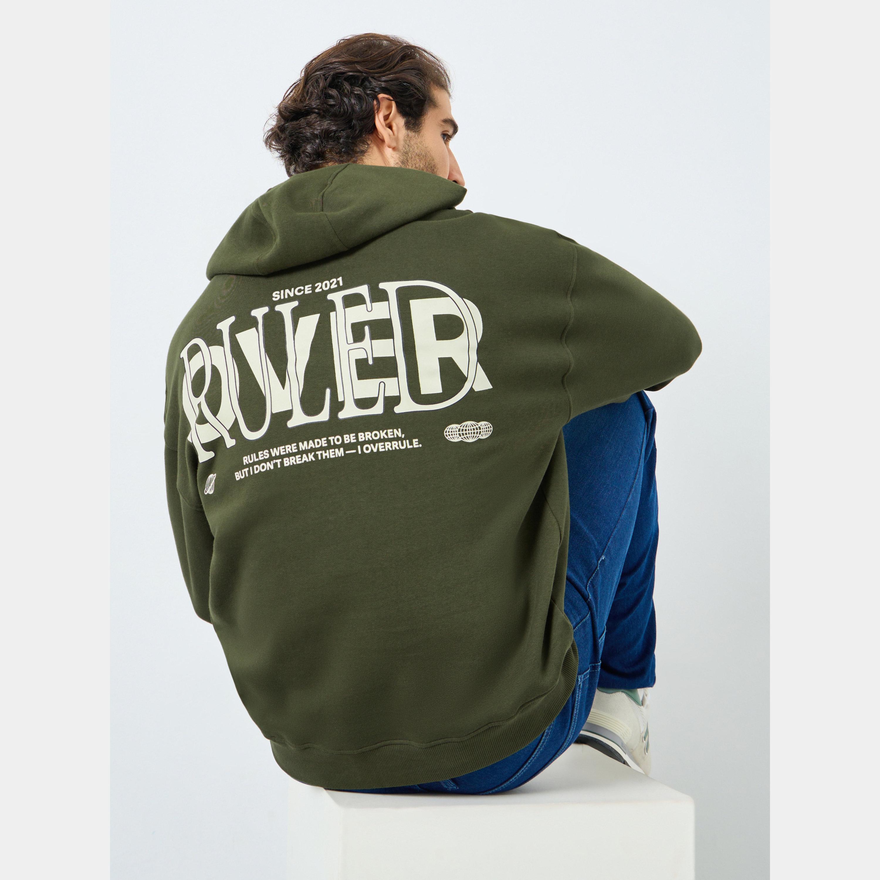Styli Oversize Graphic Printed Fleece Hoodie-men-winterwear-hoodiesandsweatshirts-image-4