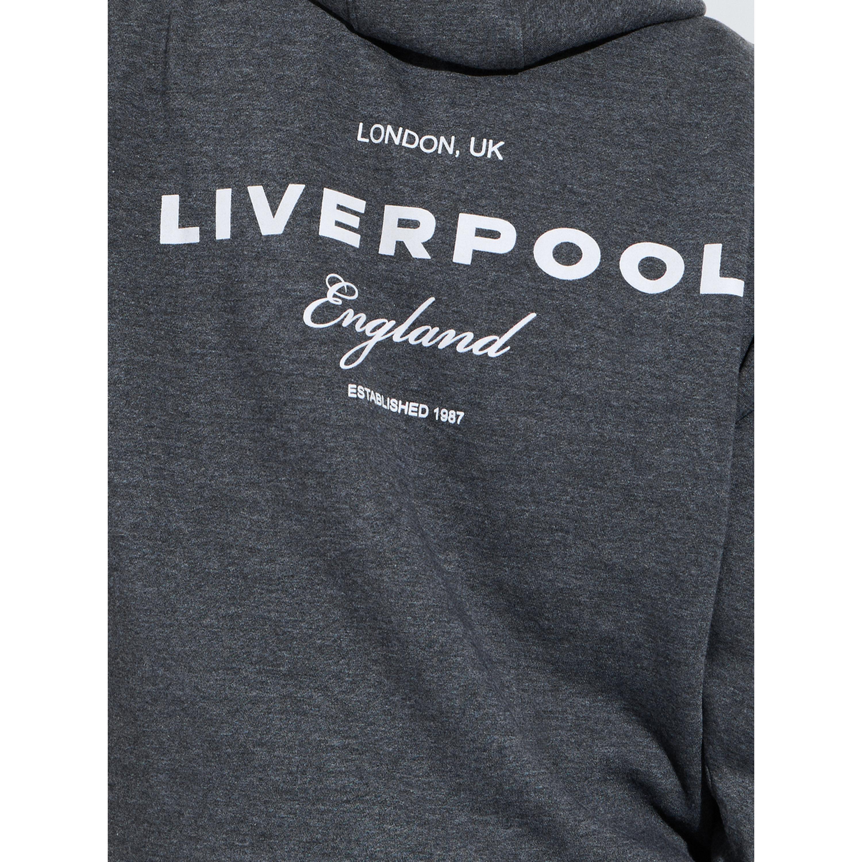 Styli Liverpool England Charcoal Fleece Hoodie-men-winterwear-hoodiesandsweatshirts-image-5