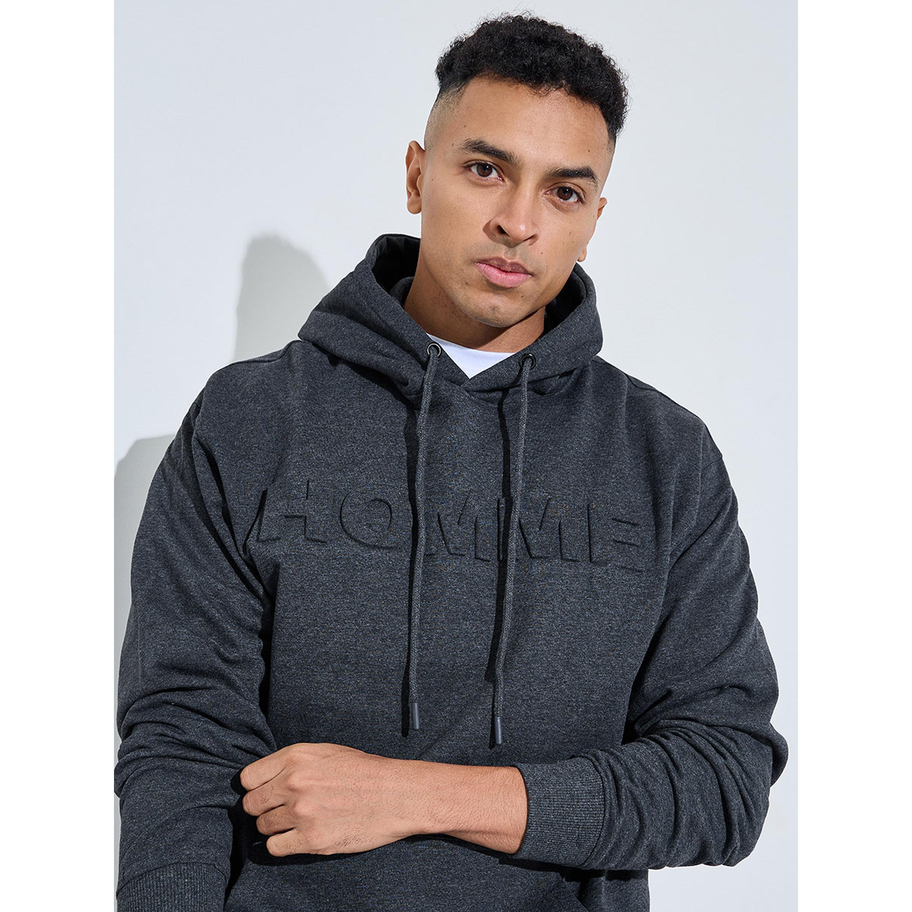 Styli Eco Earth Relaxed Fit Embossed Fleece Sweatshirt-men-winterwear-hoodiesandsweatshirts-image-4
