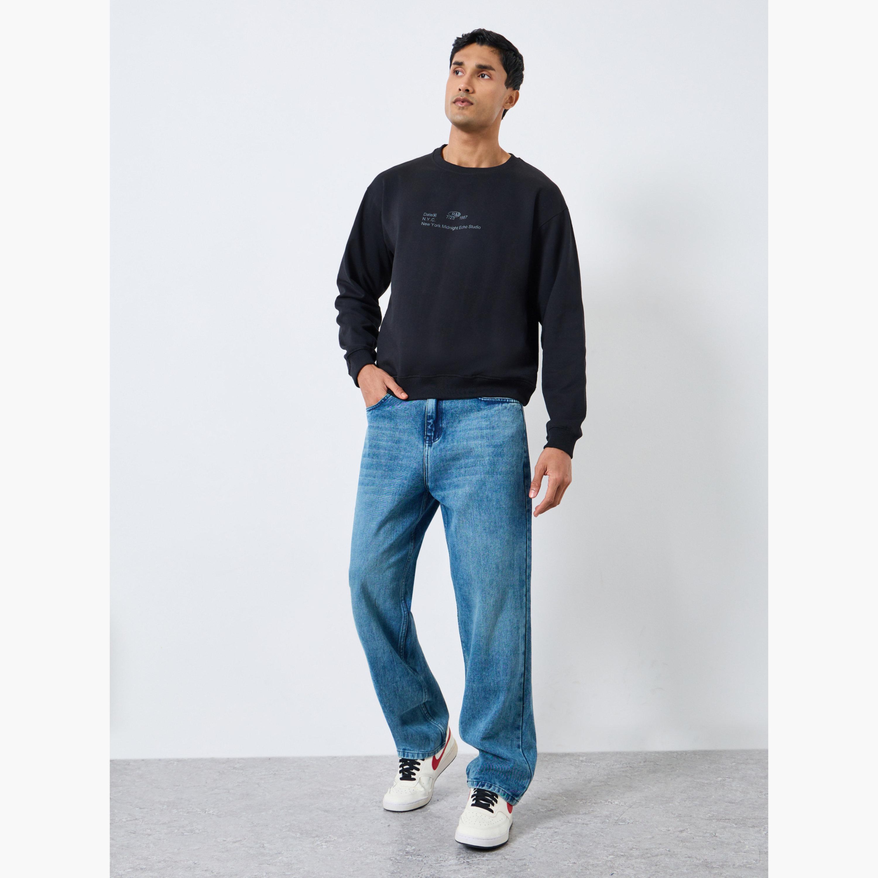 سويت شيرت بطبعة بليسمنت-men-winterwear-hoodiesandsweatshirts-image-2