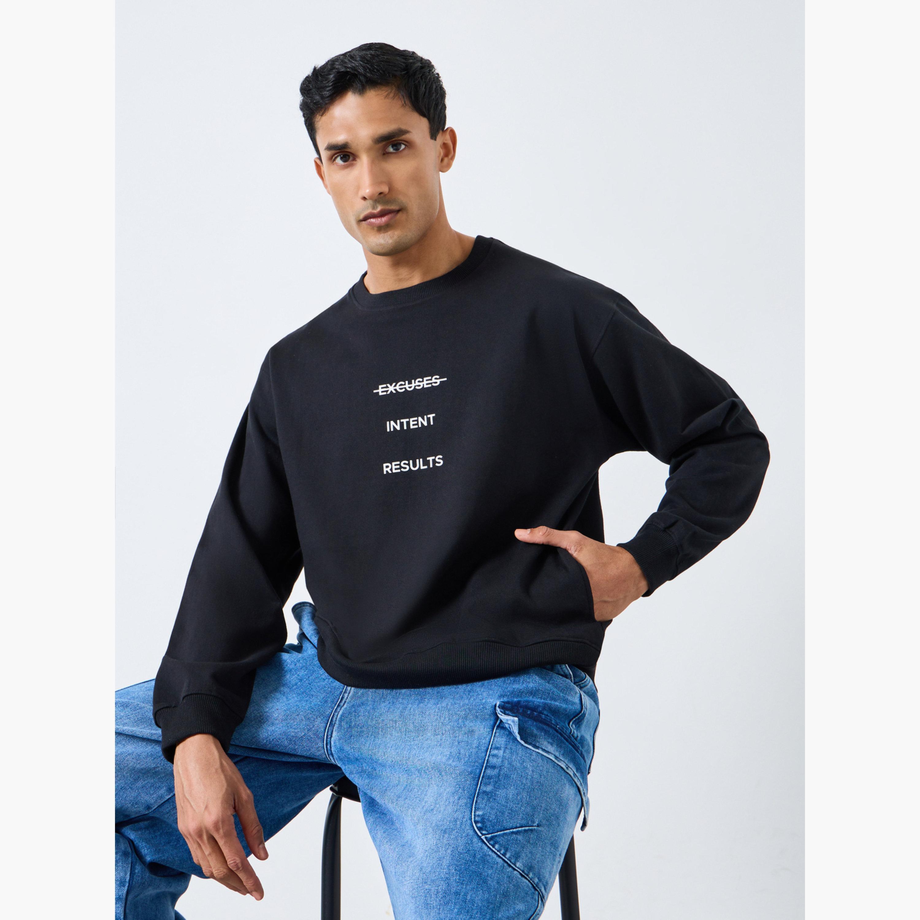 سويت شيرت فليس بقصة مريحة-men-winterwear-hoodiesandsweatshirts-image-1