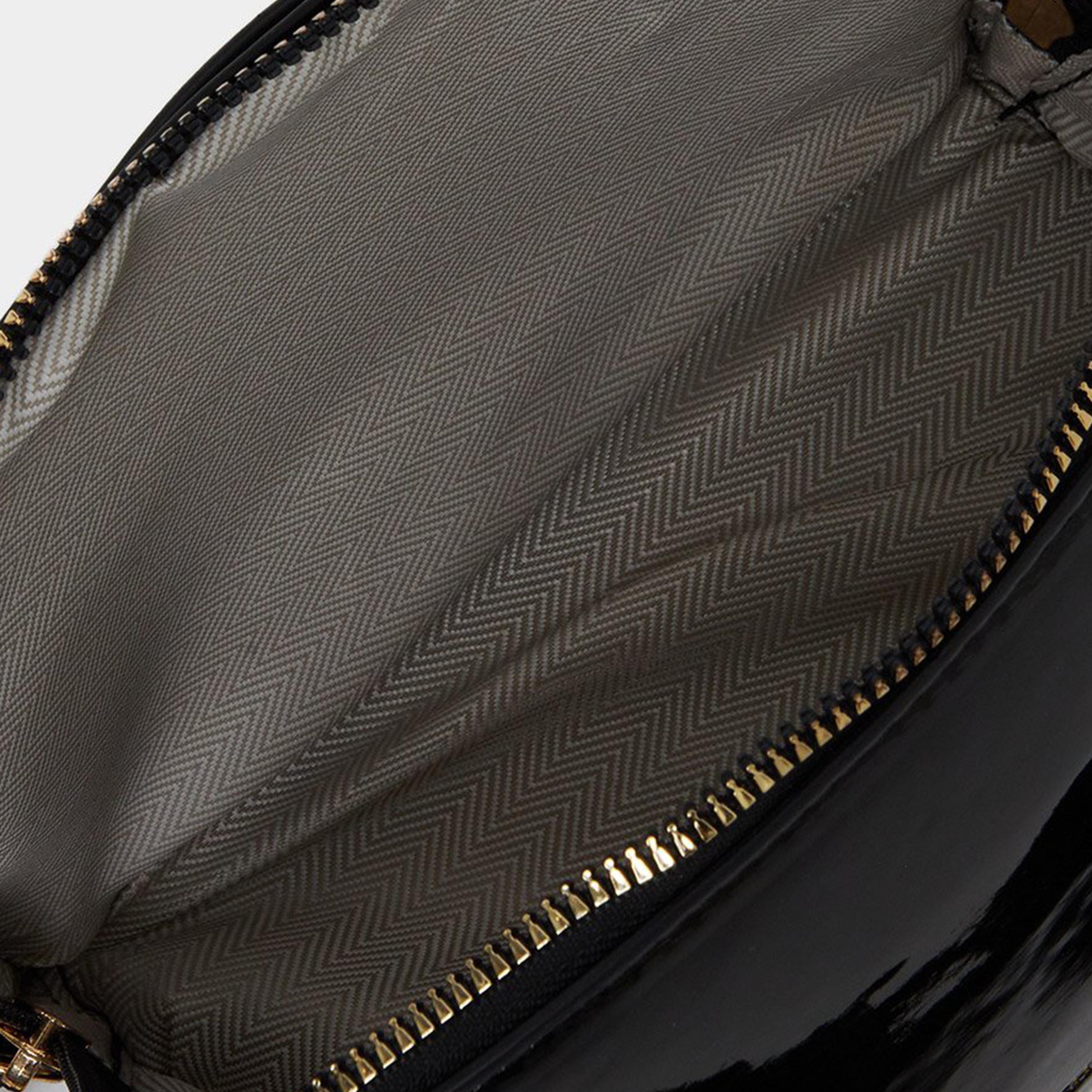 Styli Black Mini Dome Handbag-women-bagsandwallets-handbags-image-4