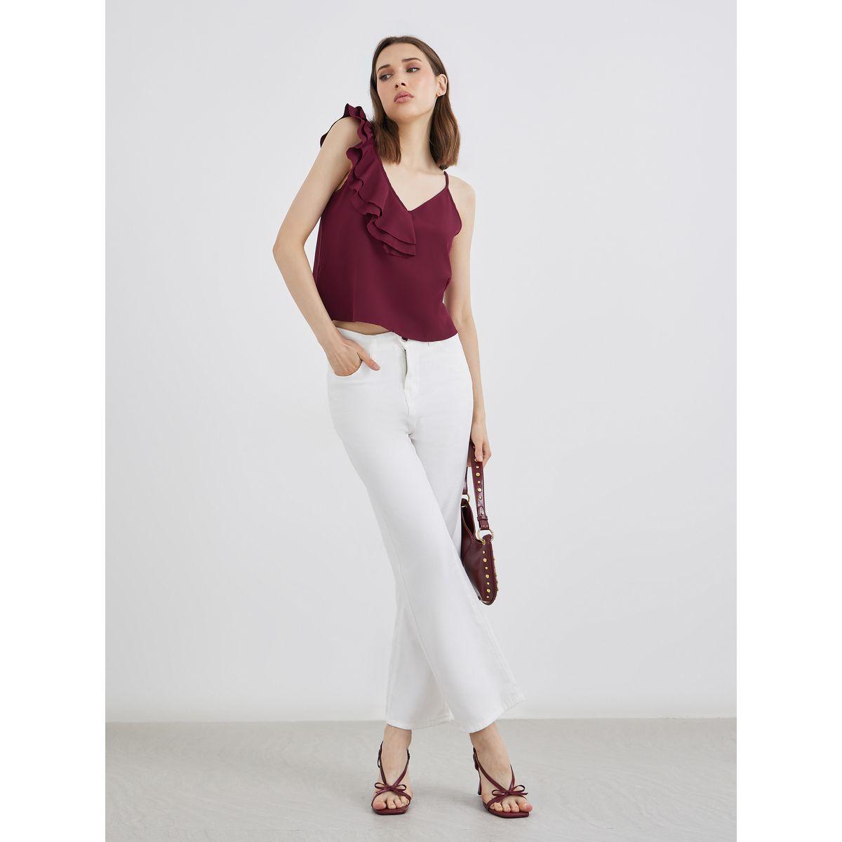 بلوزة بتفاصيل كشكش-women-clothing-shirtsandblouses-blouses-image-2