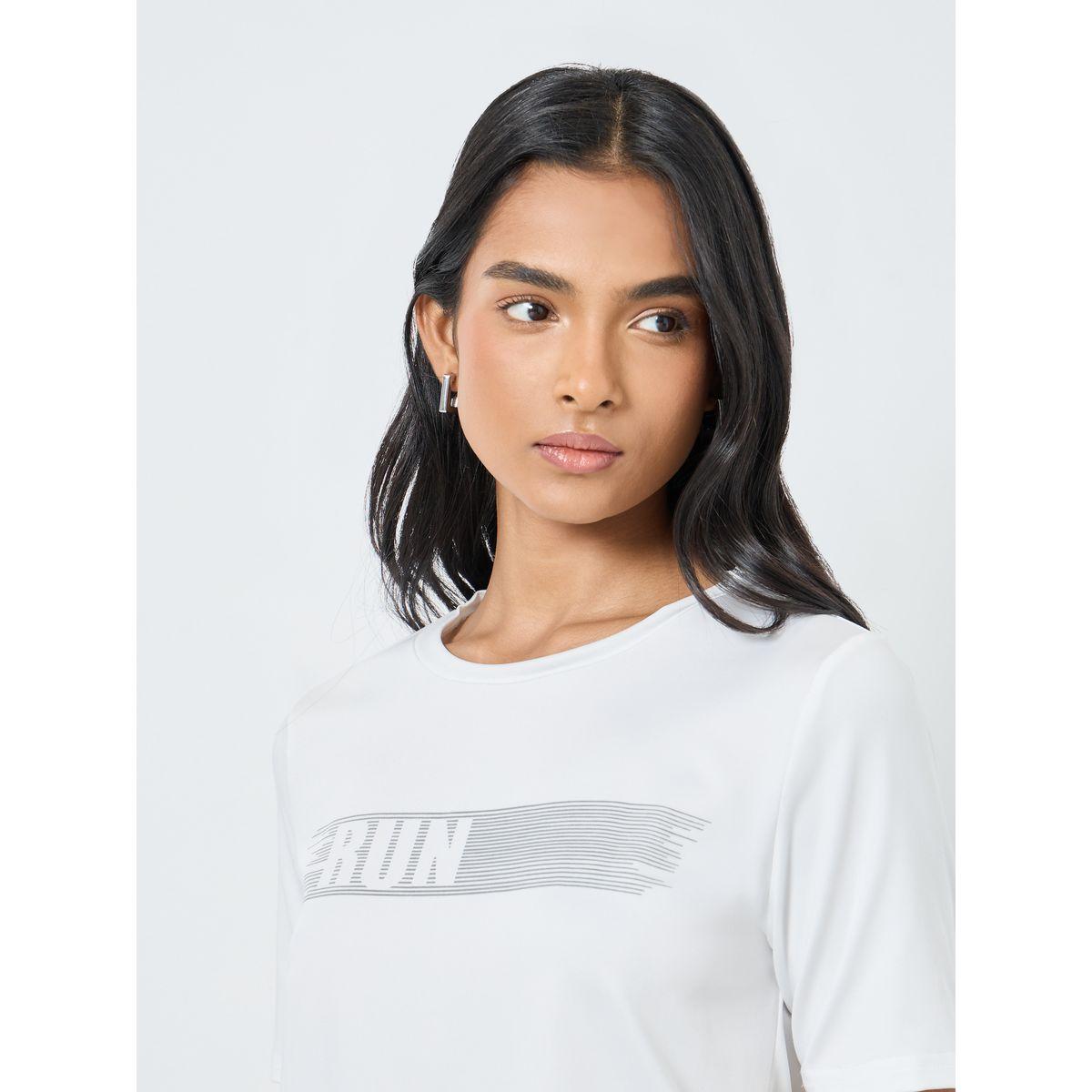 Styli Women White Printed Round Neck T-Shirt-women-clothing-tshirts-image-4