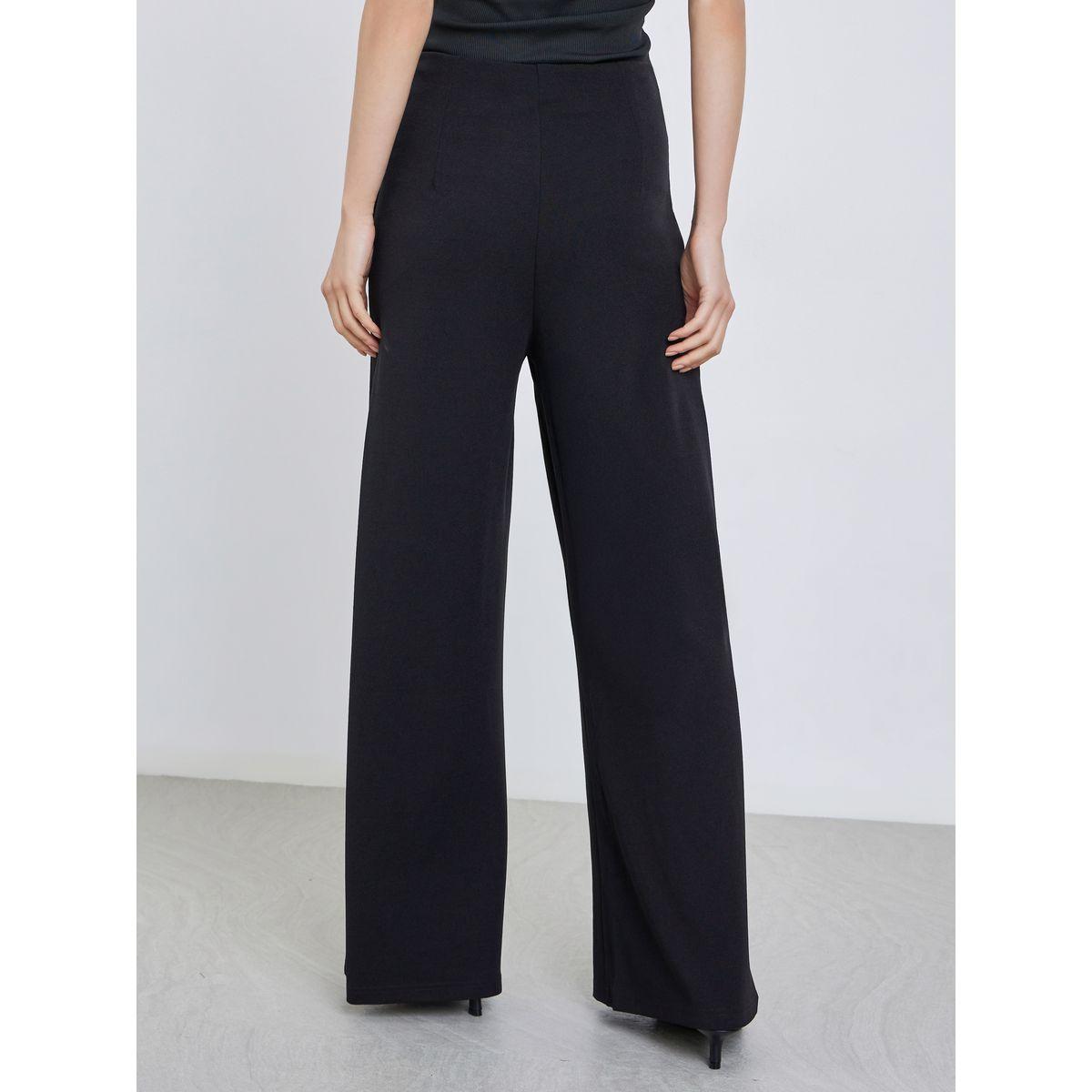 بنطال بخصر عالي مع أزرار-women-clothing-bottoms-trousers-image-4