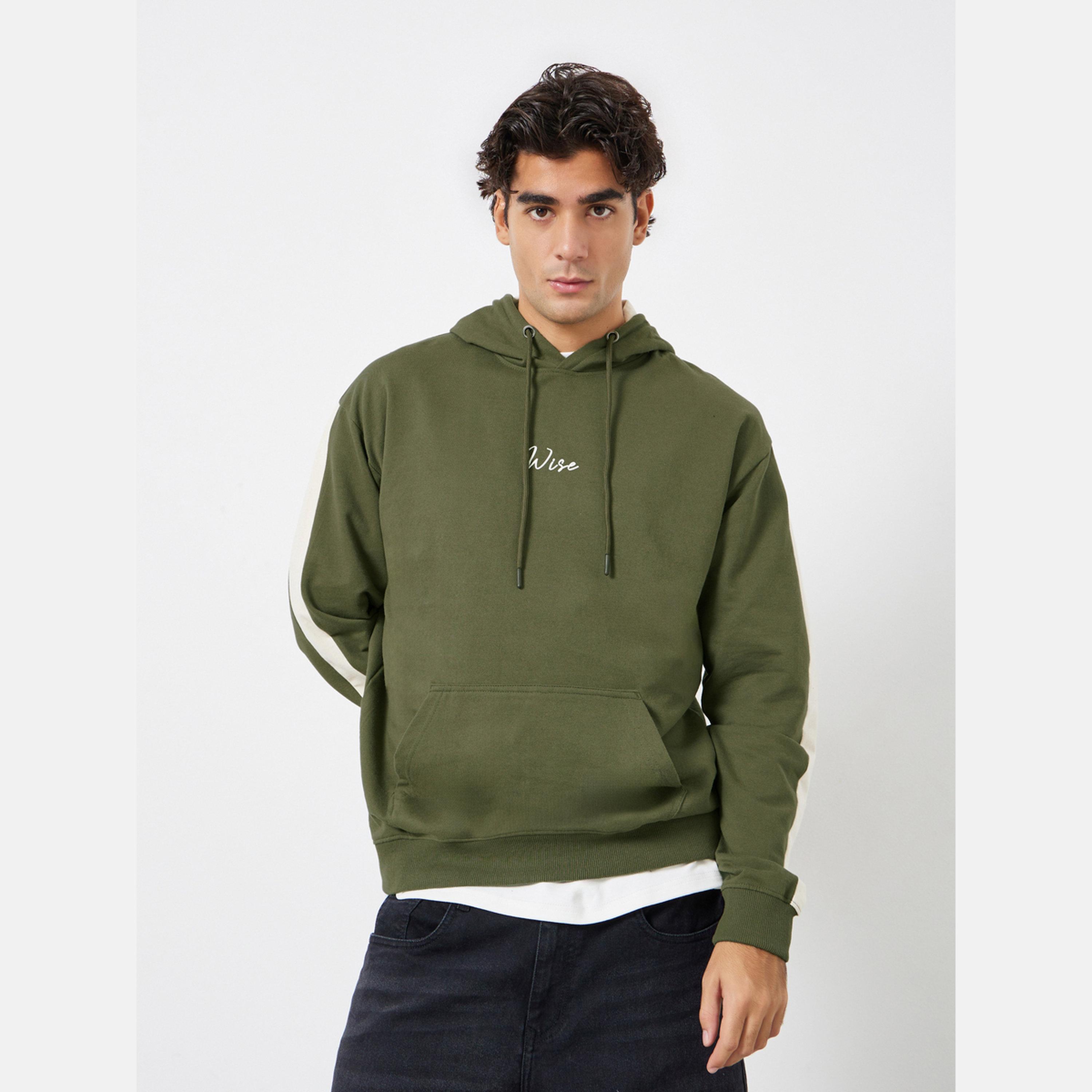 ستايلي - هودي رجالي بأكمام طويلة وياقة بغطاء للرأس بطبعة Wise-men-winterwear-hoodiesandsweatshirts-image-1