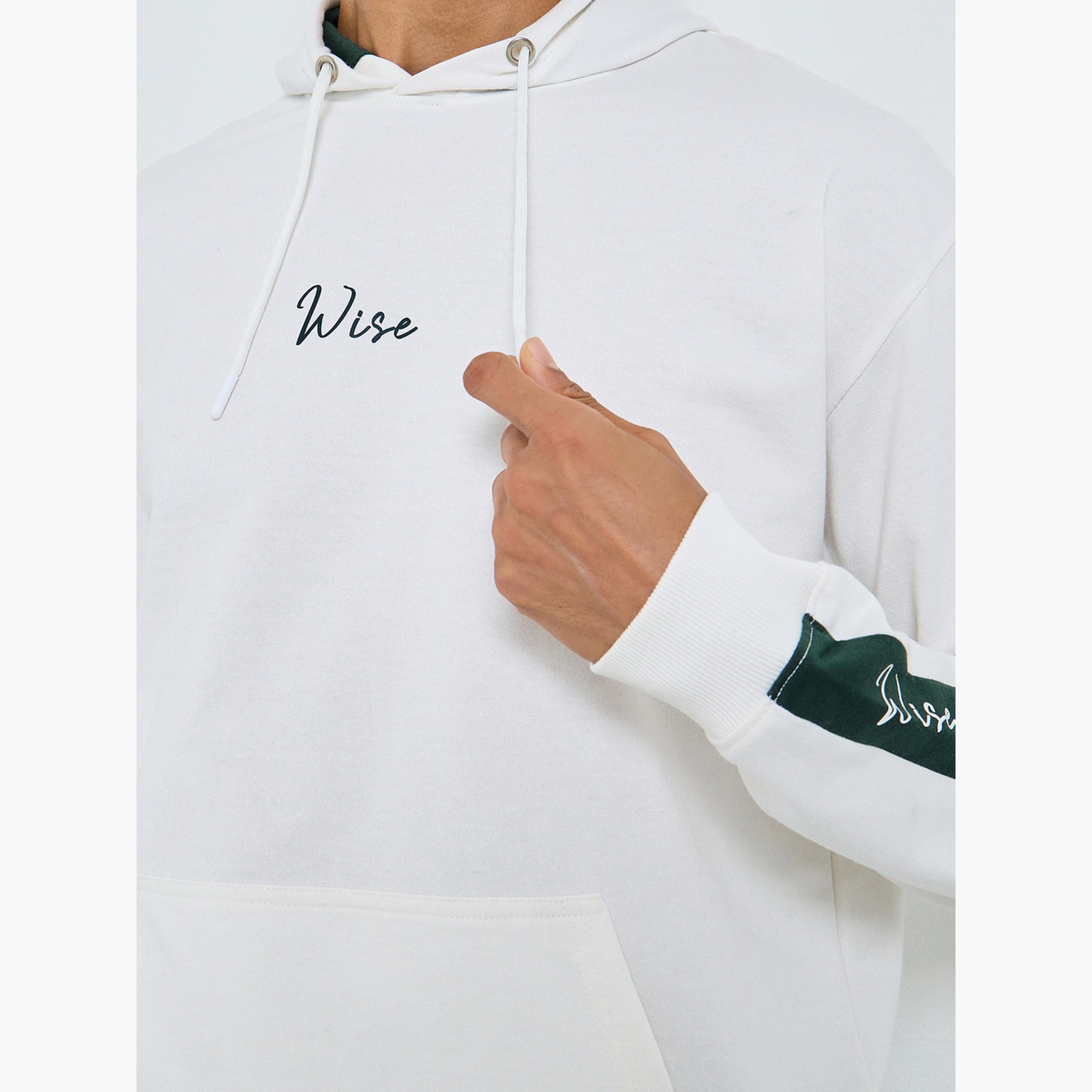 Styli Men Eco Earth Relaxed Fit Cut and Sew Detail Hoodie-men-winterwear-hoodiesandsweatshirts-image-4