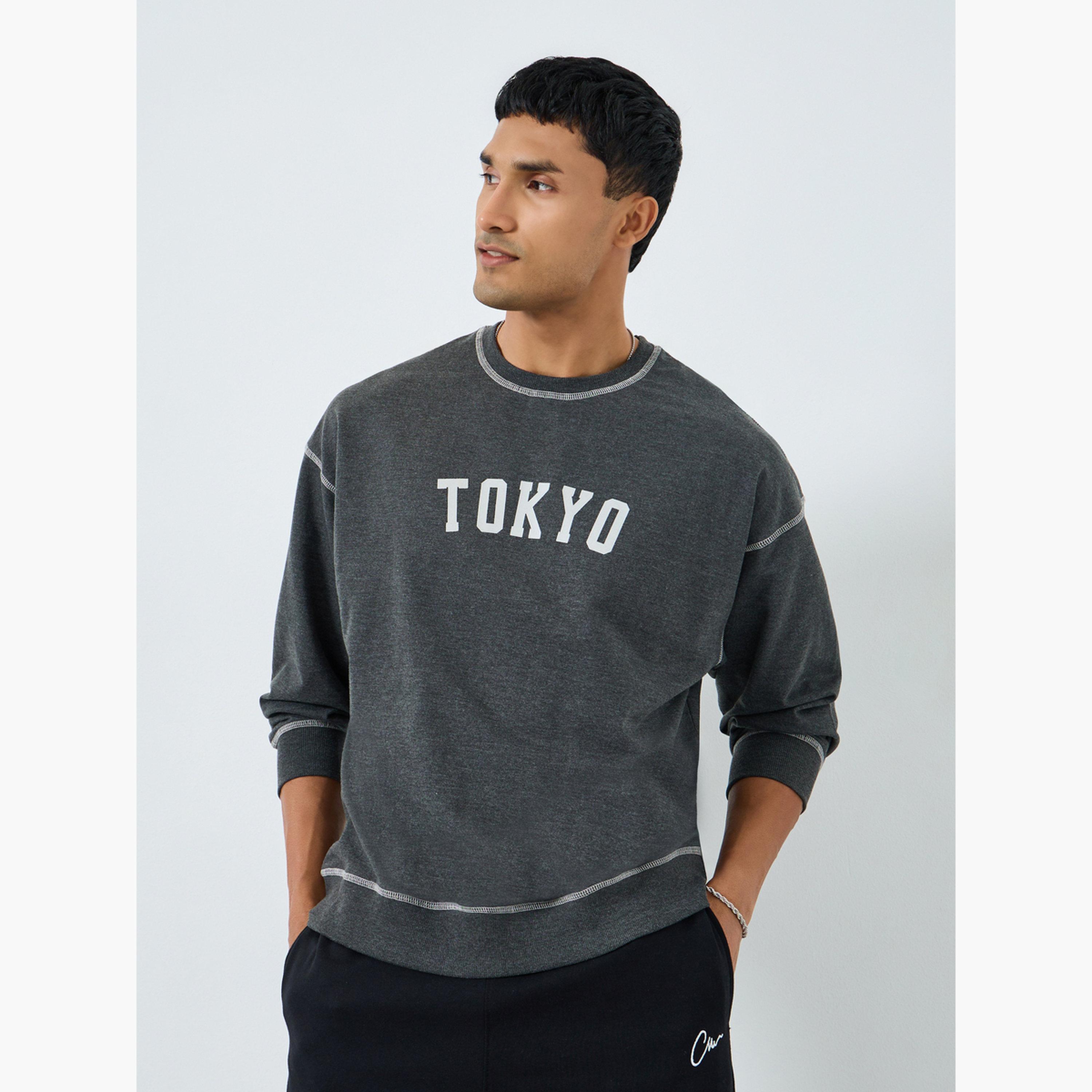 سويت شيرت بطبعة طوكيو-men-winterwear-hoodiesandsweatshirts-image-1