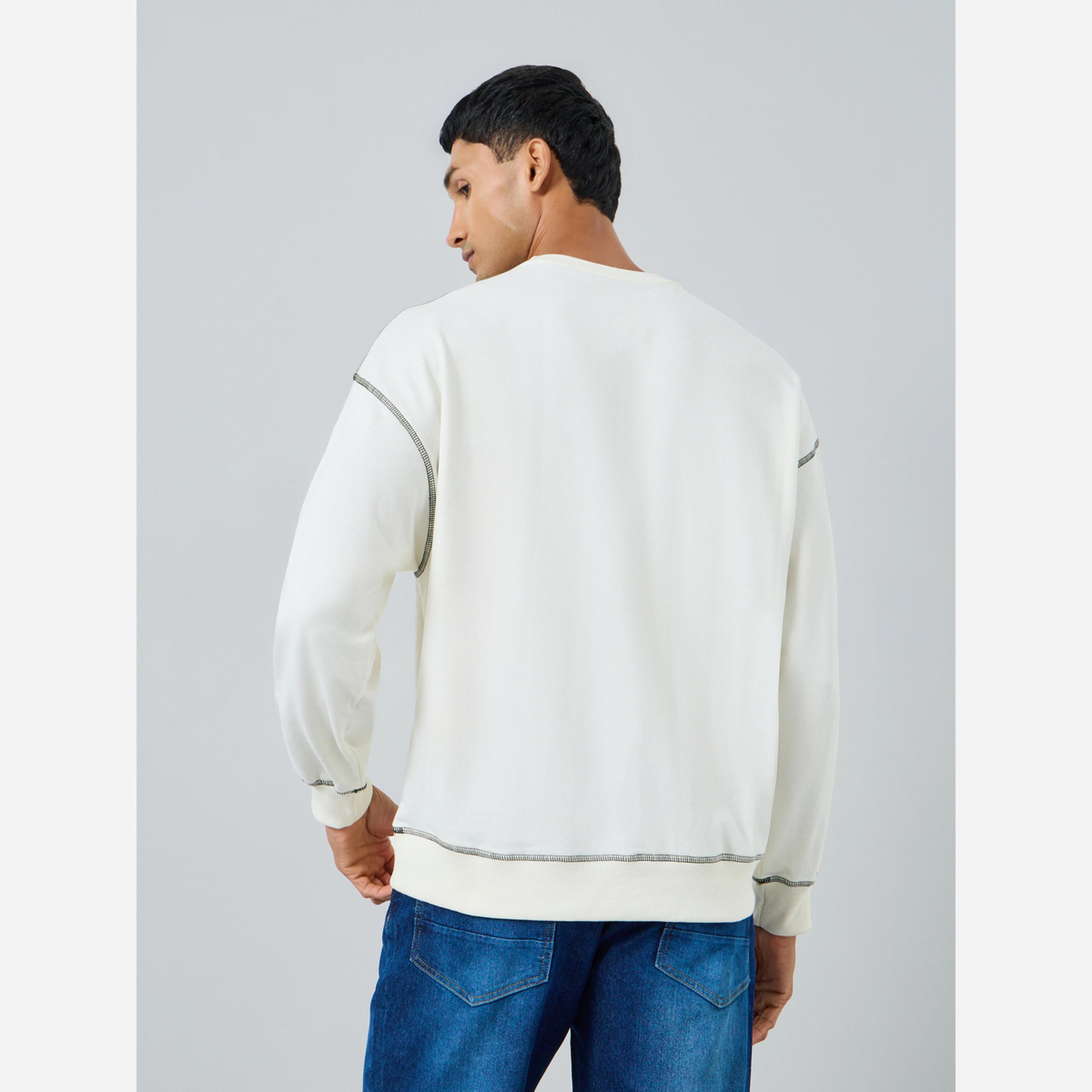Styli Men Cream Tokyo Print Terry Sweatshirt-men-winterwear-hoodiesandsweatshirts-image-5
