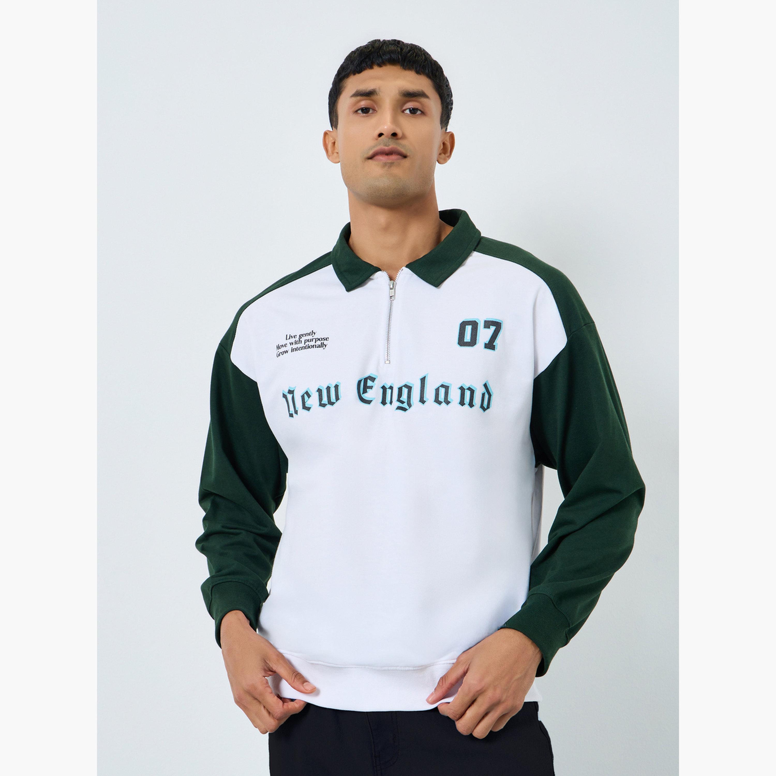 سويت شيرت جرافيك بياقة سحاب-men-winterwear-hoodiesandsweatshirts-image-1