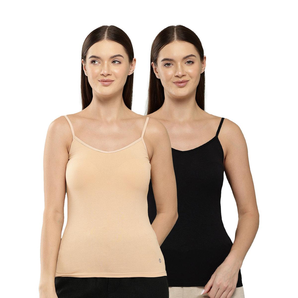 Leading Lady Pack of 2 - Solid Cotton Camisole-women-clothing-lingerie-camisoles-image-1