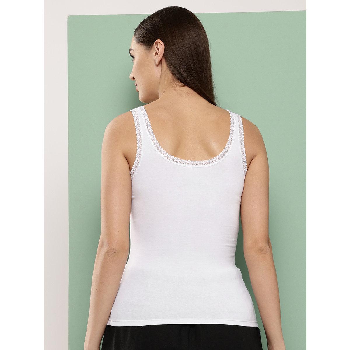 Leading Lady Pack of 2 - Cotton Lace Insert Camisole-women-clothing-lingerie-camisoles-image-2