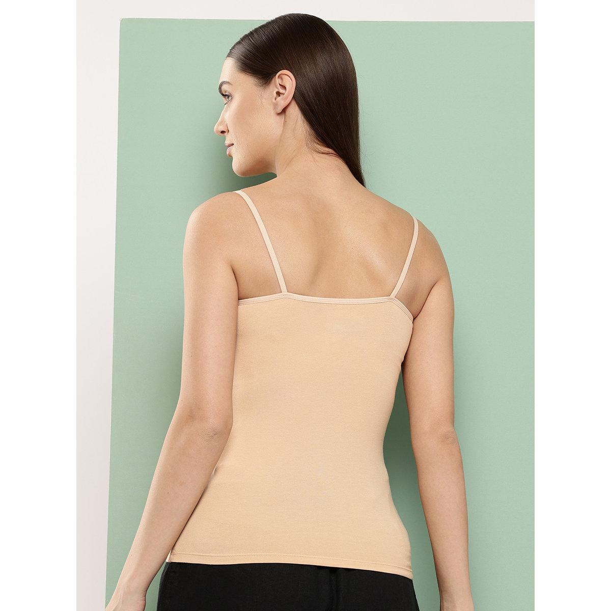 Leading Lady Pack of 3 - Solid Cotton Camisole-women-clothing-lingerie-camisoles-image-2