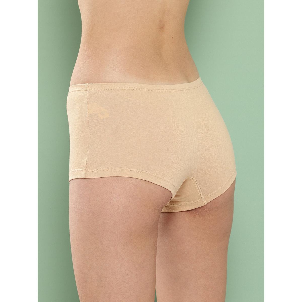 Leading Lady Pack of 2  - Solid Cotton Boyshorts-women-clothing-lingerie-panties-image-5