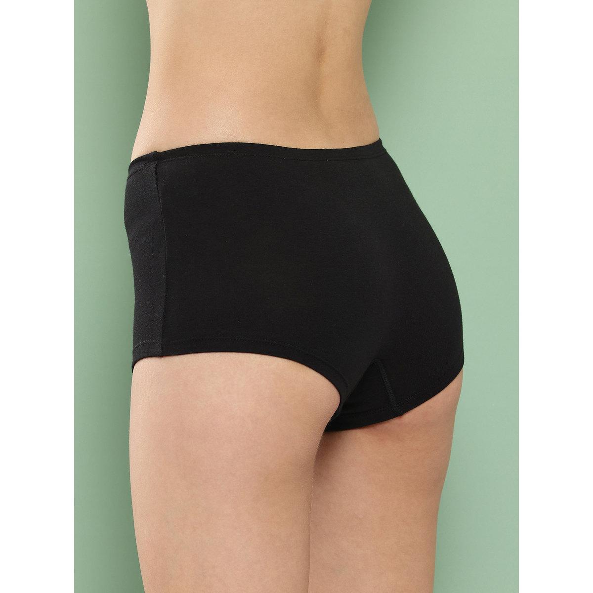 Leading Lady Pack of 2  - Solid Cotton Boyshorts-women-clothing-lingerie-panties-image-4