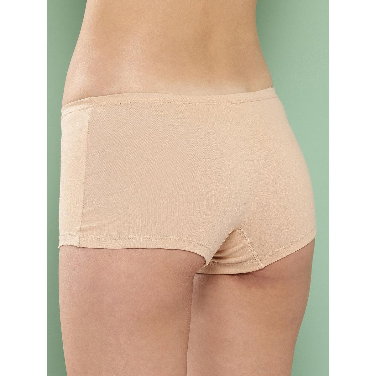 Leading Lady Pack of 2  - Solid Cotton Boyshorts-women-clothing-lingerie-panties-image-7