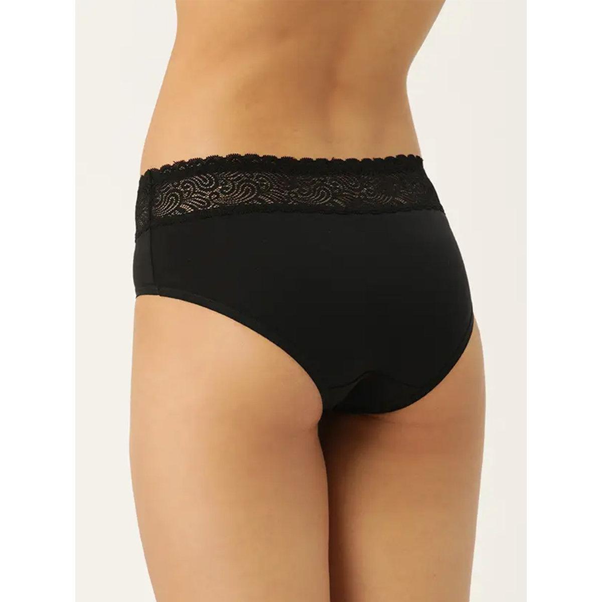Leading Lady Pack of 2 - Lace Waistband Cotton Briefs-women-clothing-lingerie-panties-image-4