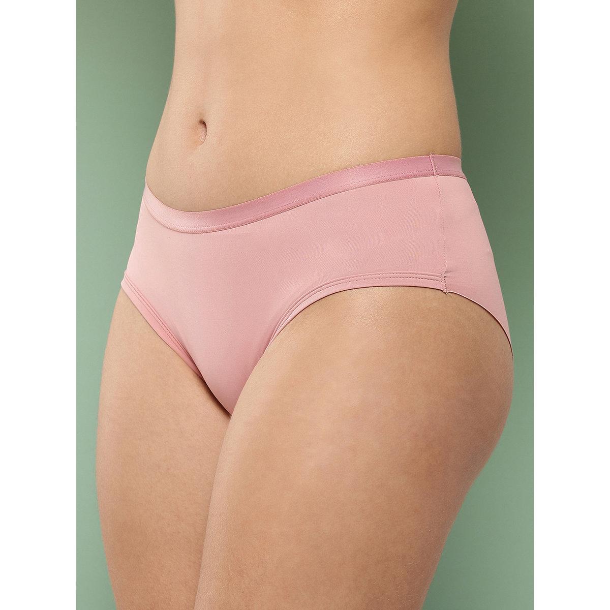 مجموعة من 2 - سروال داخلي سادة-women-clothing-lingerie-panties-image-2