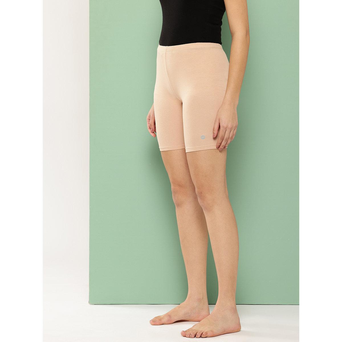 Leading Lady Pack of 2 - Solid Cotton Blend Shorts-women-clothing-lingerie-panties-image-3