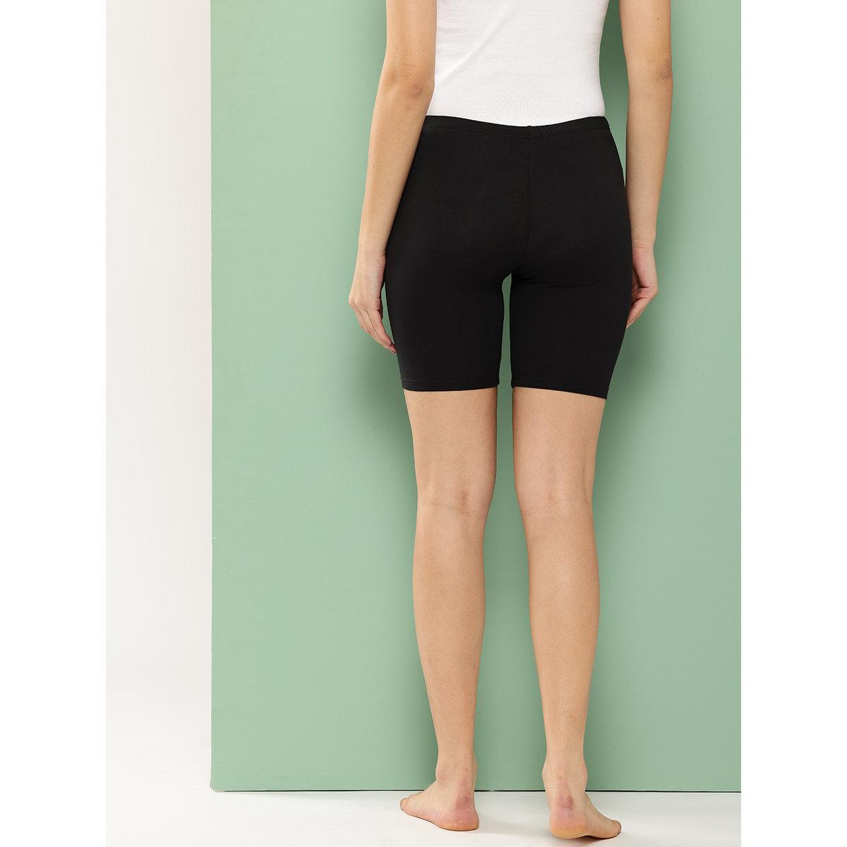 Leading Lady Pack of 2 - Solid Cotton Blend Shorts-women-clothing-lingerie-panties-image-6