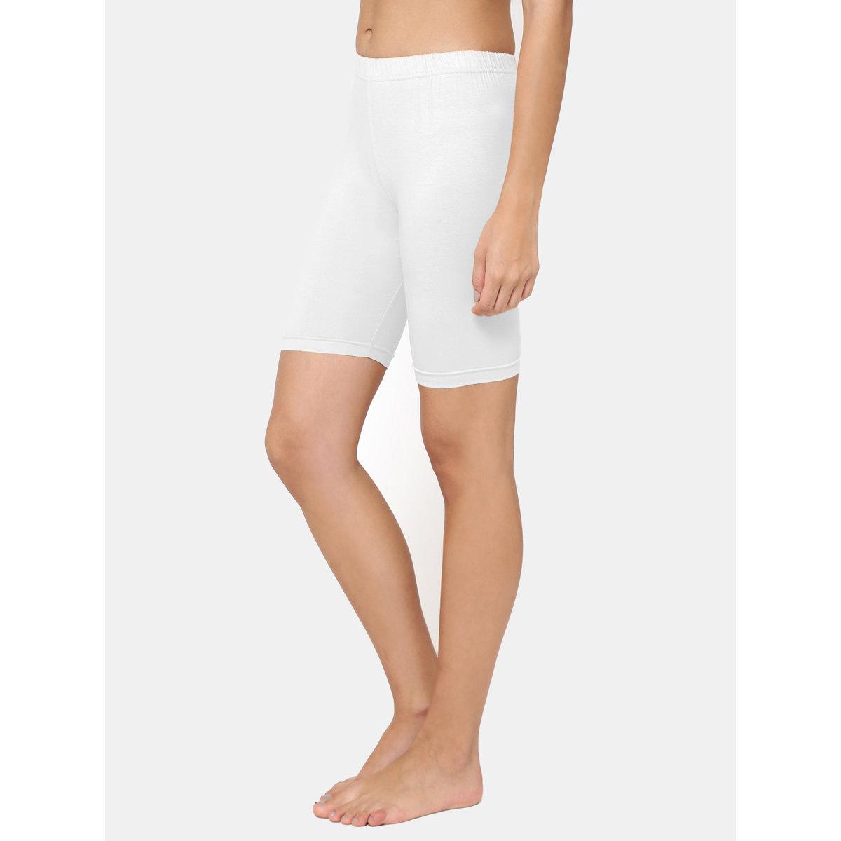 Leading Lady Pack of 2 - Solid Cotton Blend Shorts-women-clothing-lingerie-panties-image-2