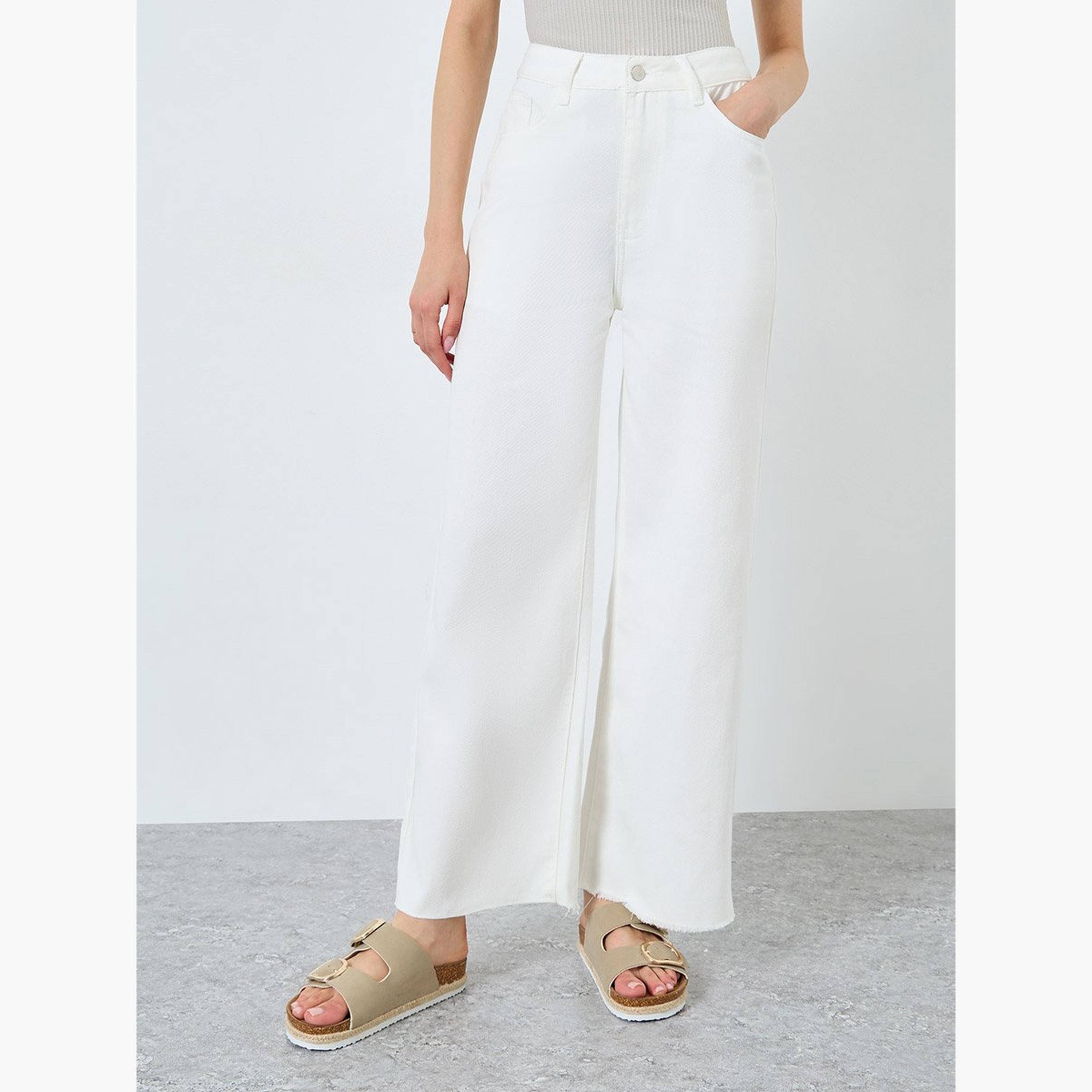 Take Two Solid Mid Rise Wide Leg Jeans-women-clothing-bottoms-jeans-image-1