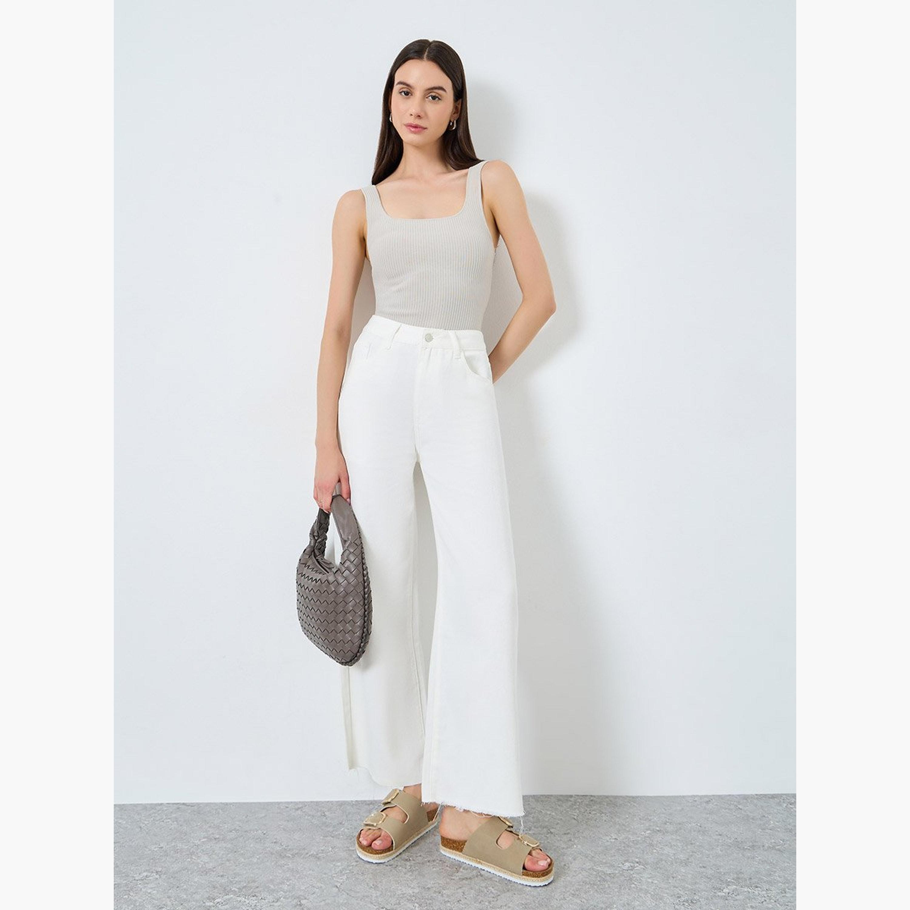Take Two Solid Mid Rise Wide Leg Jeans-women-clothing-bottoms-jeans-image-2