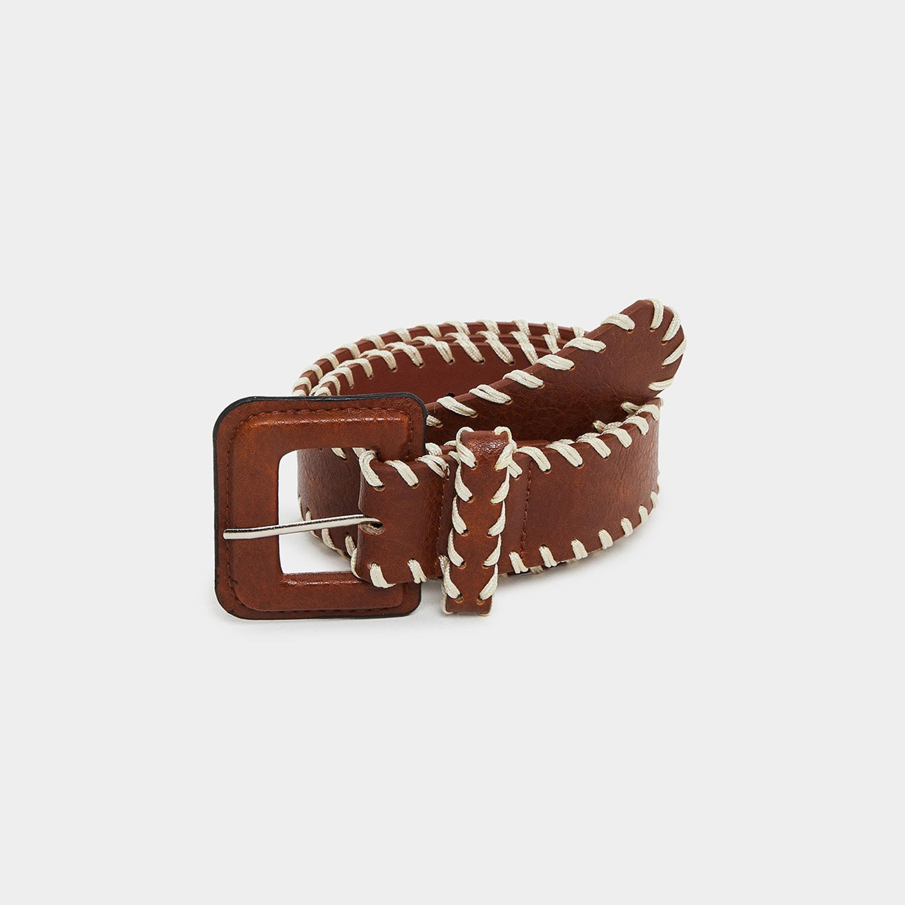 Styli Women Stitch Accent Belt-women-clothingaccessories-belts-image-1